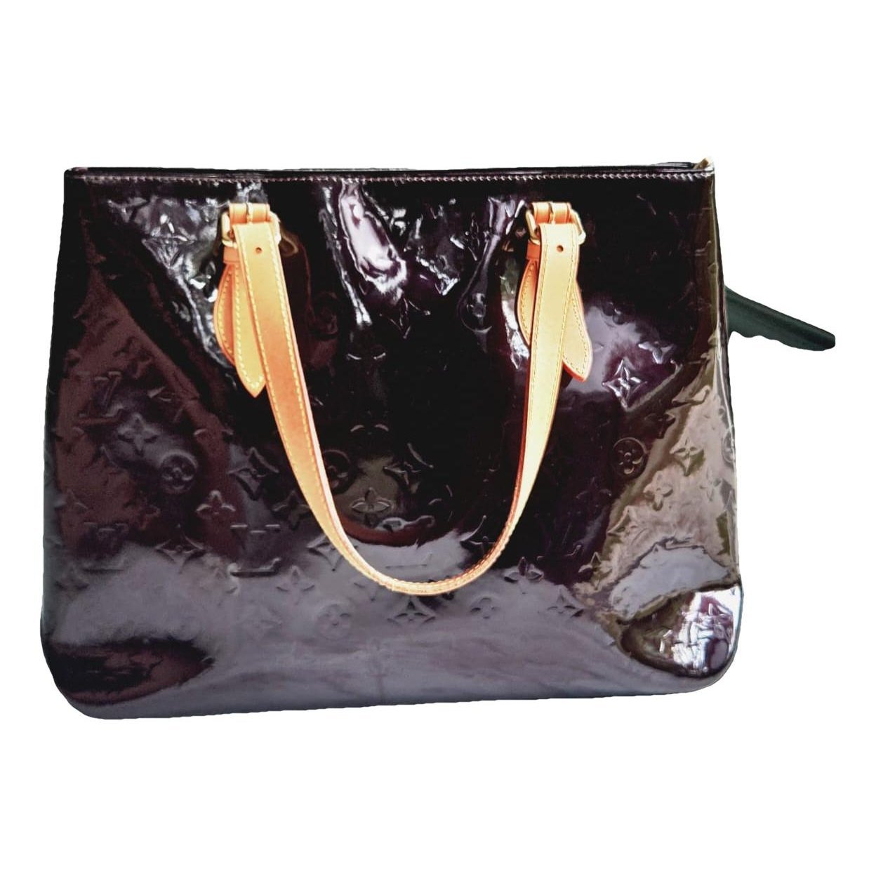 Montaigne patent leather tote