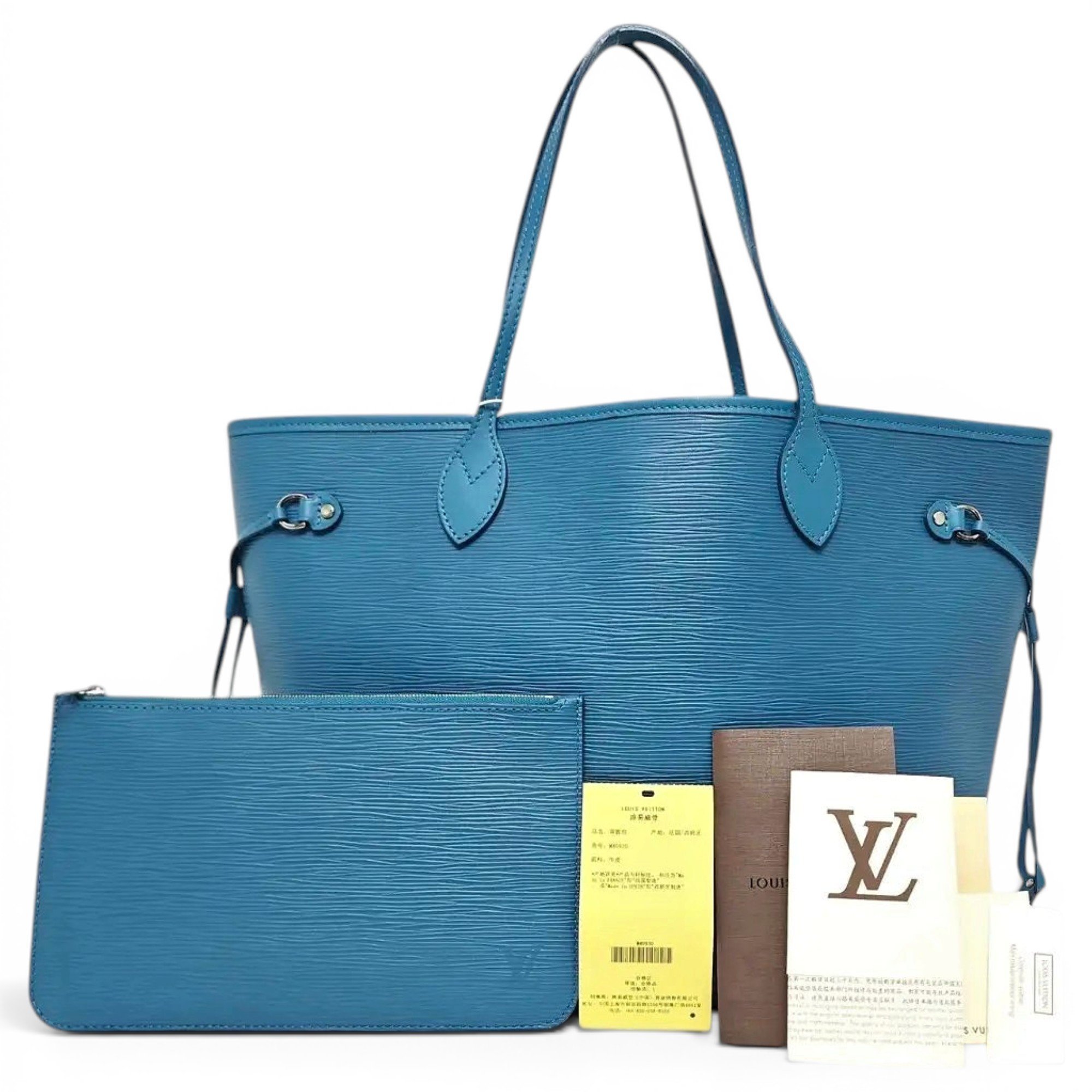 Neverfull leather handbag