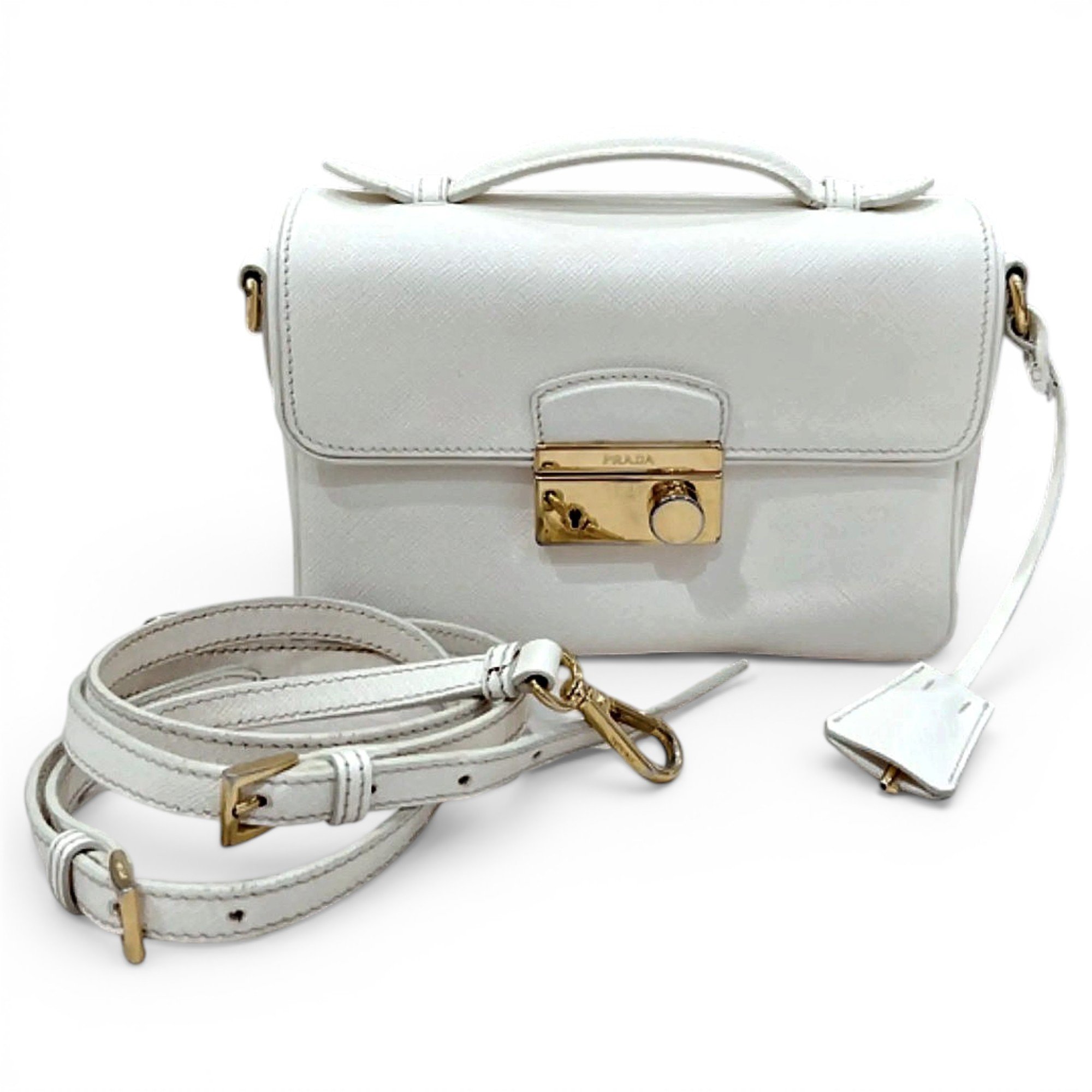Sound leather handbag