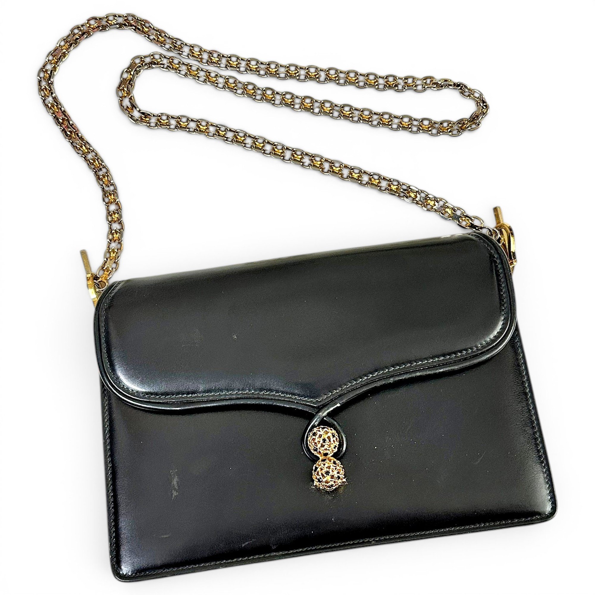 Leather crossbody bag