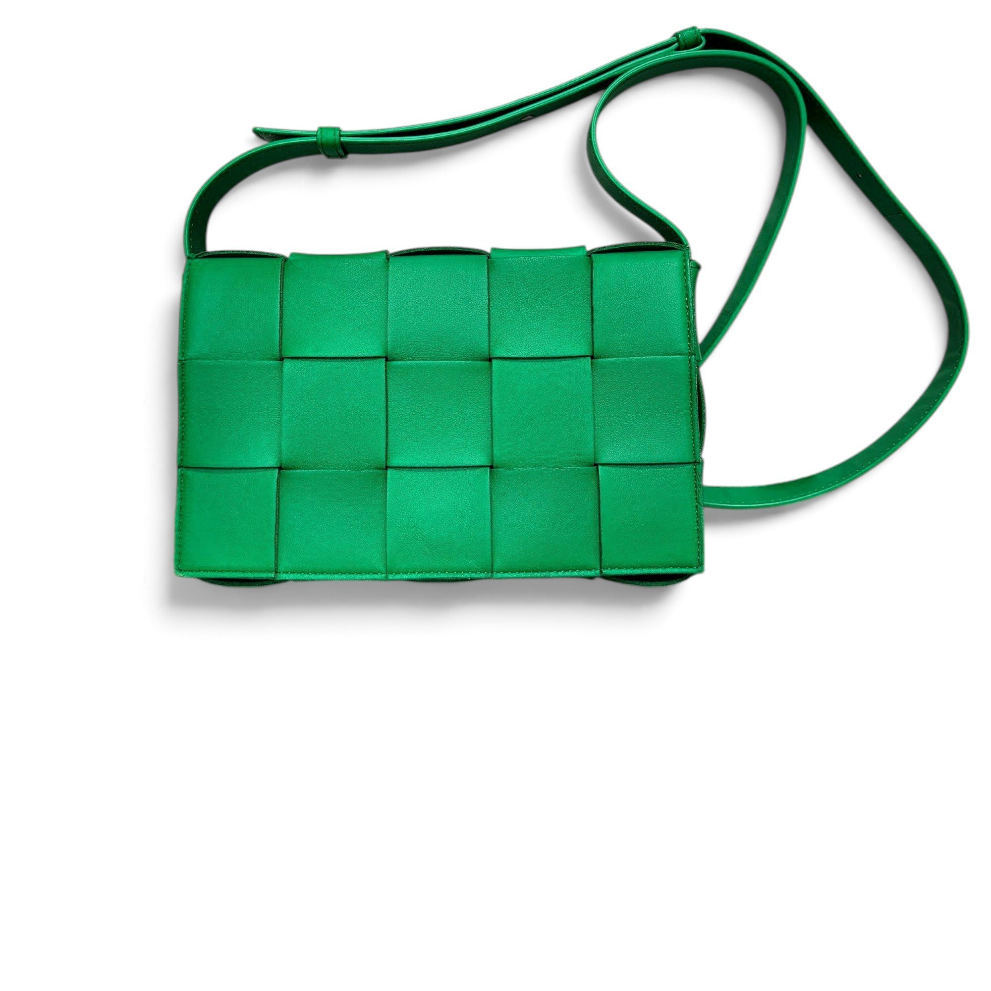 Cassette leather crossbody bag