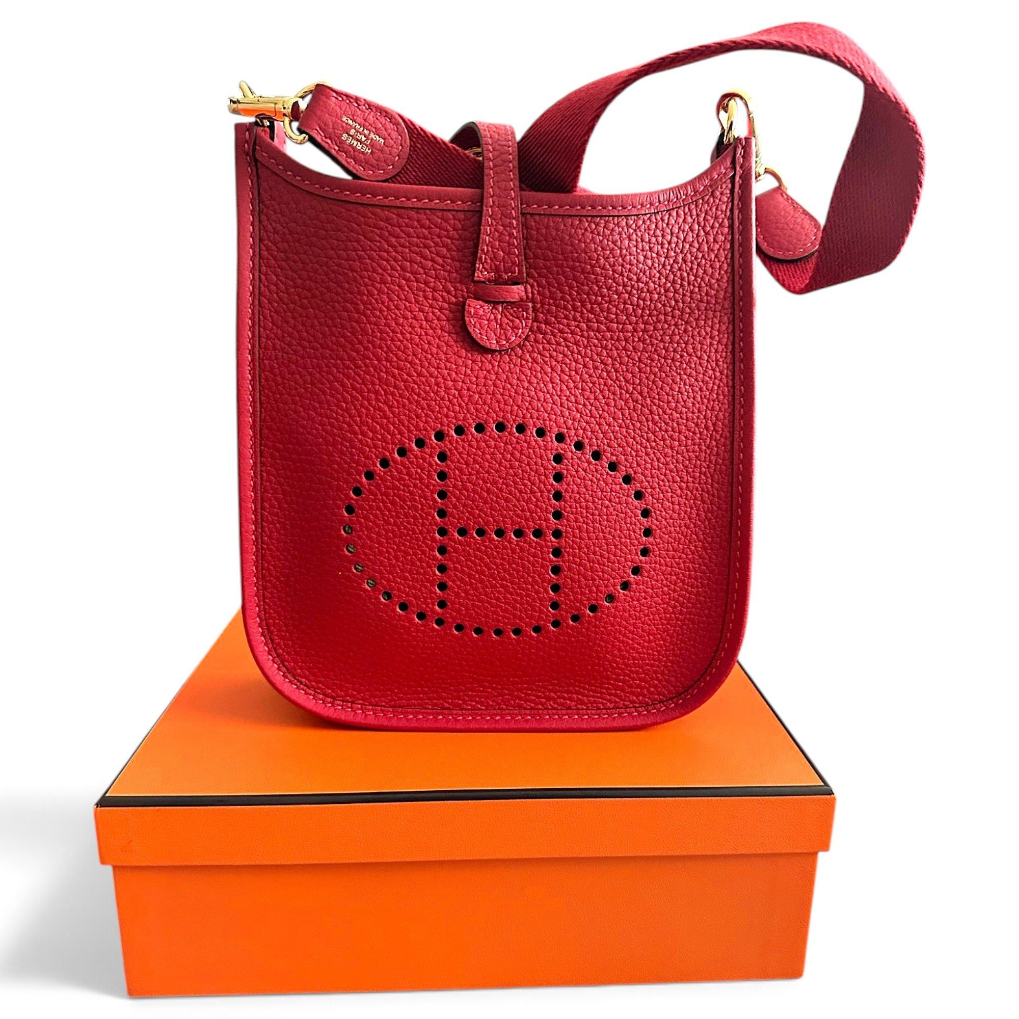 Evelyne leather crossbody bag