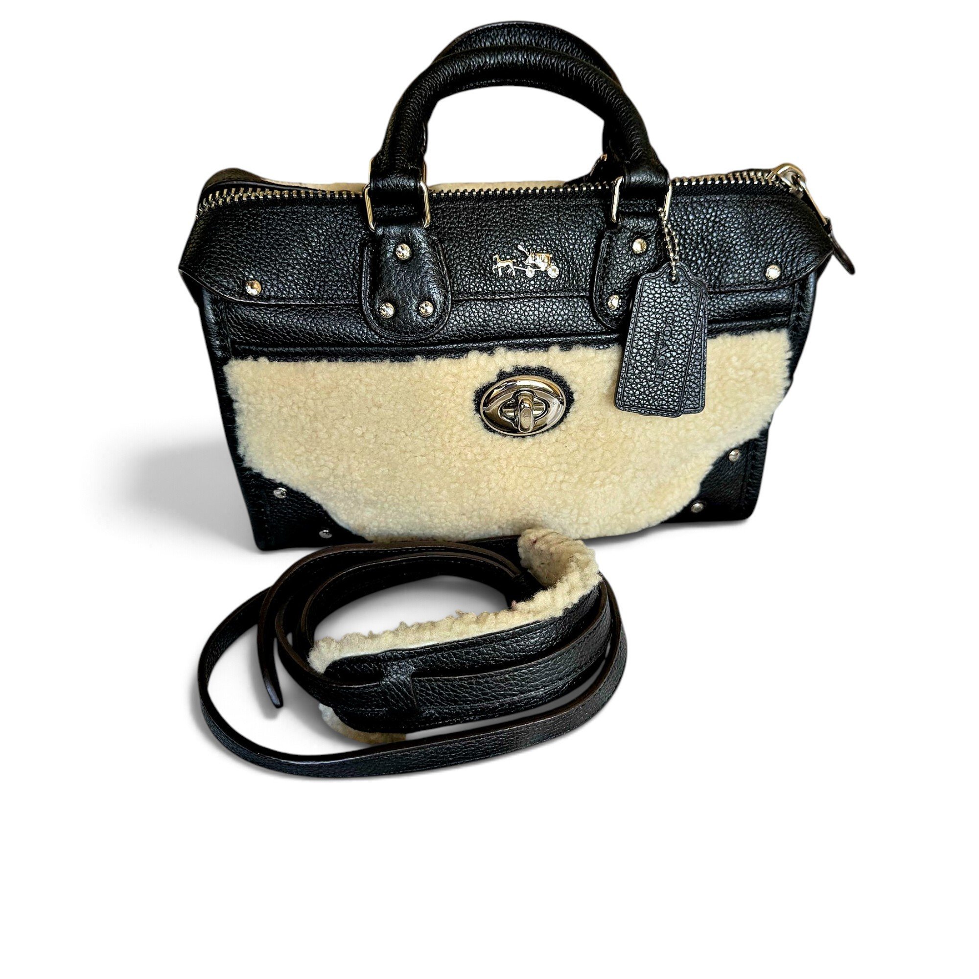 Wool satchel