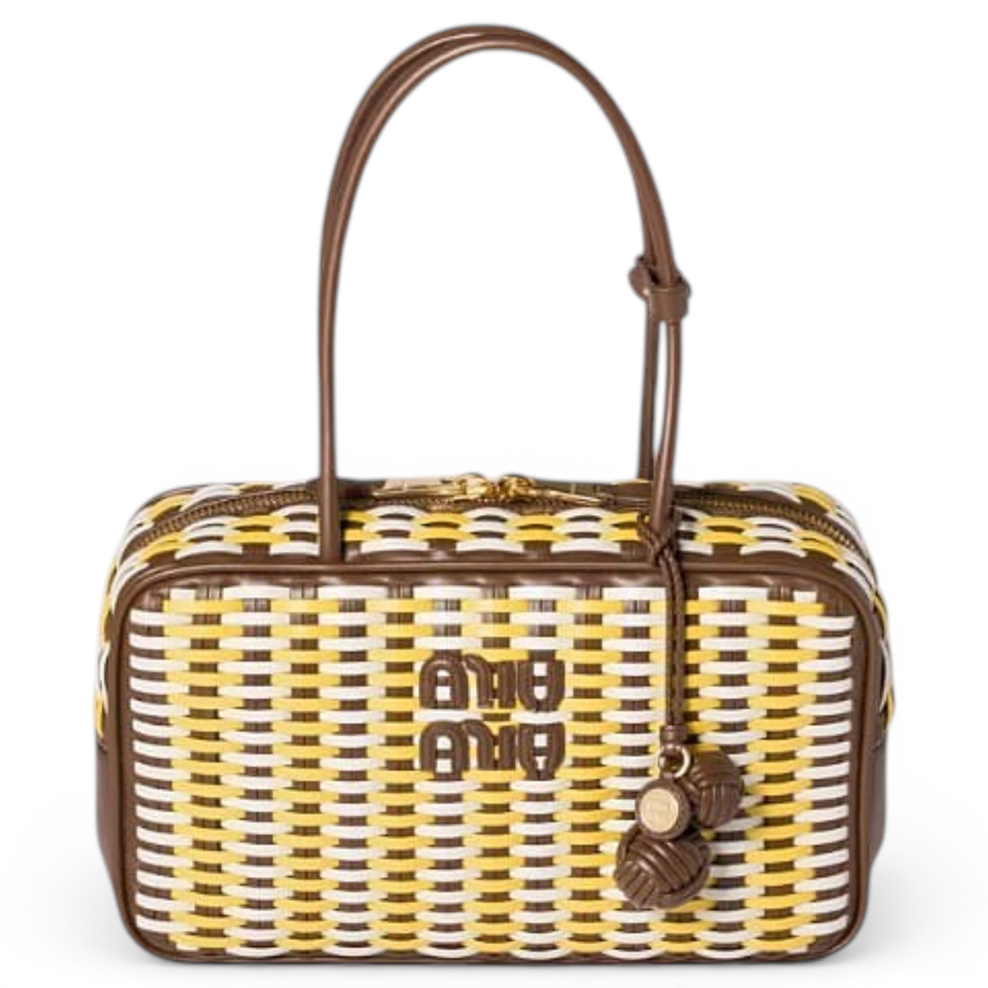 Beau leather handbag