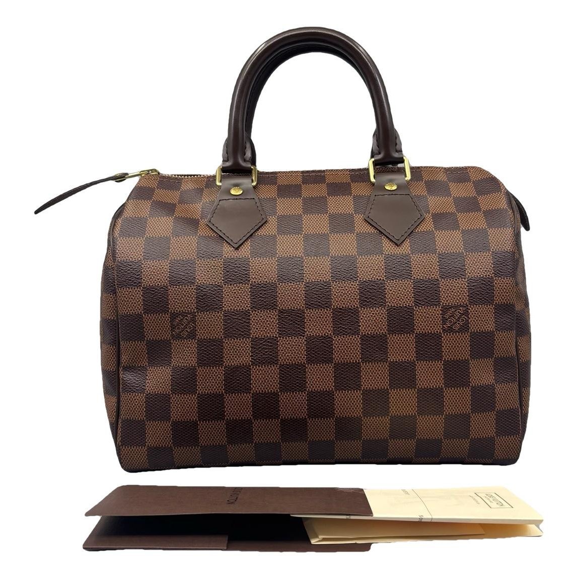 Speedy leather handbag