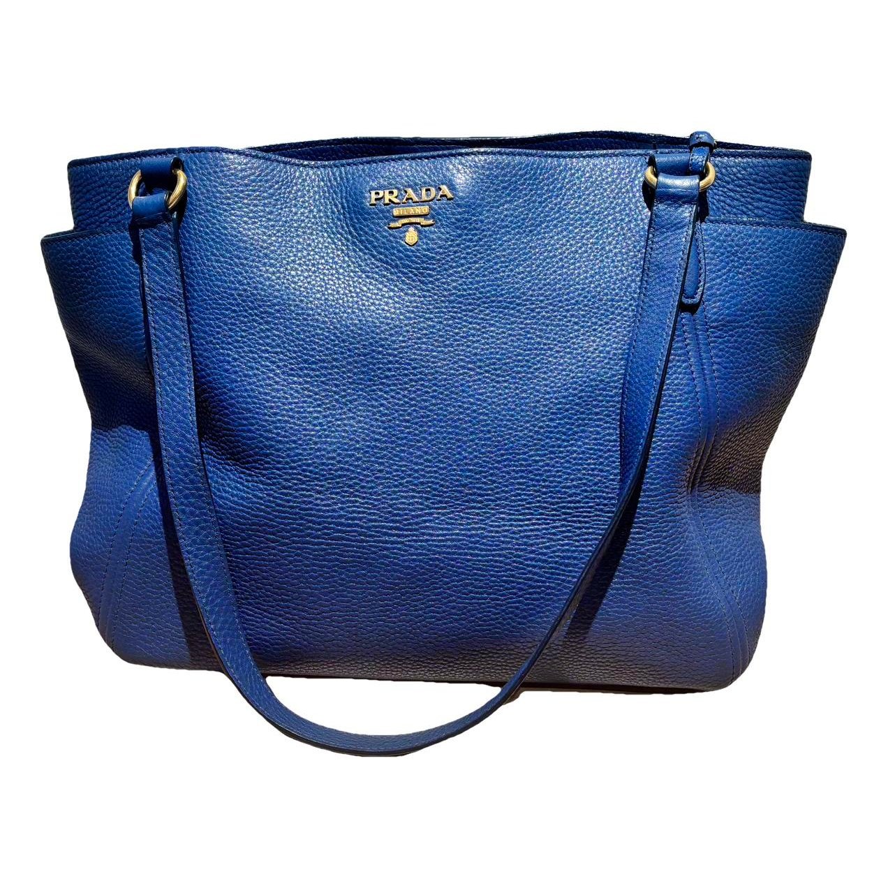 Leather tote