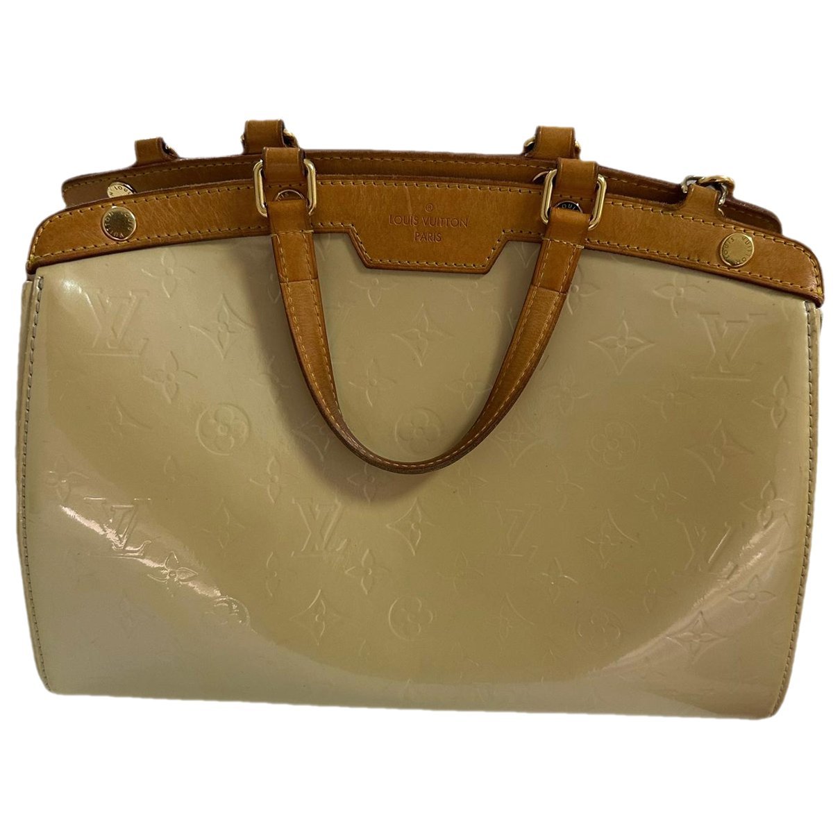 Bedford patent leather handbag