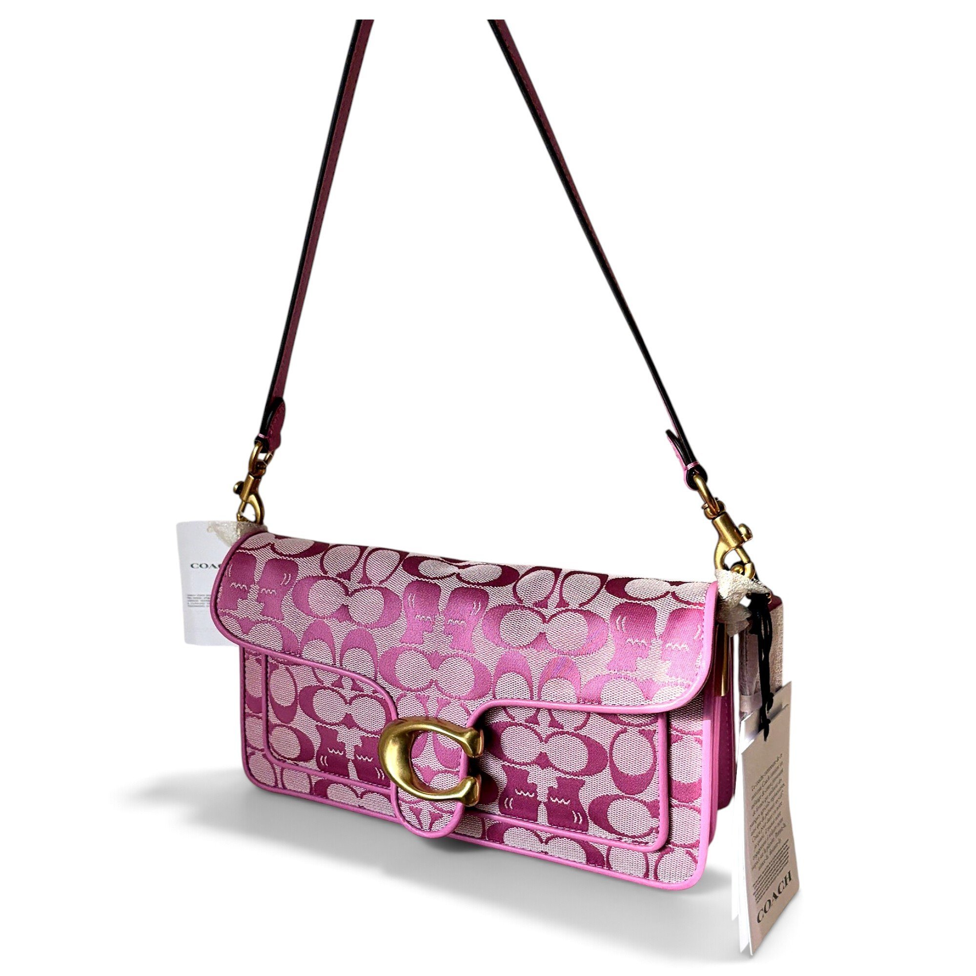 Tabby cloth handbag