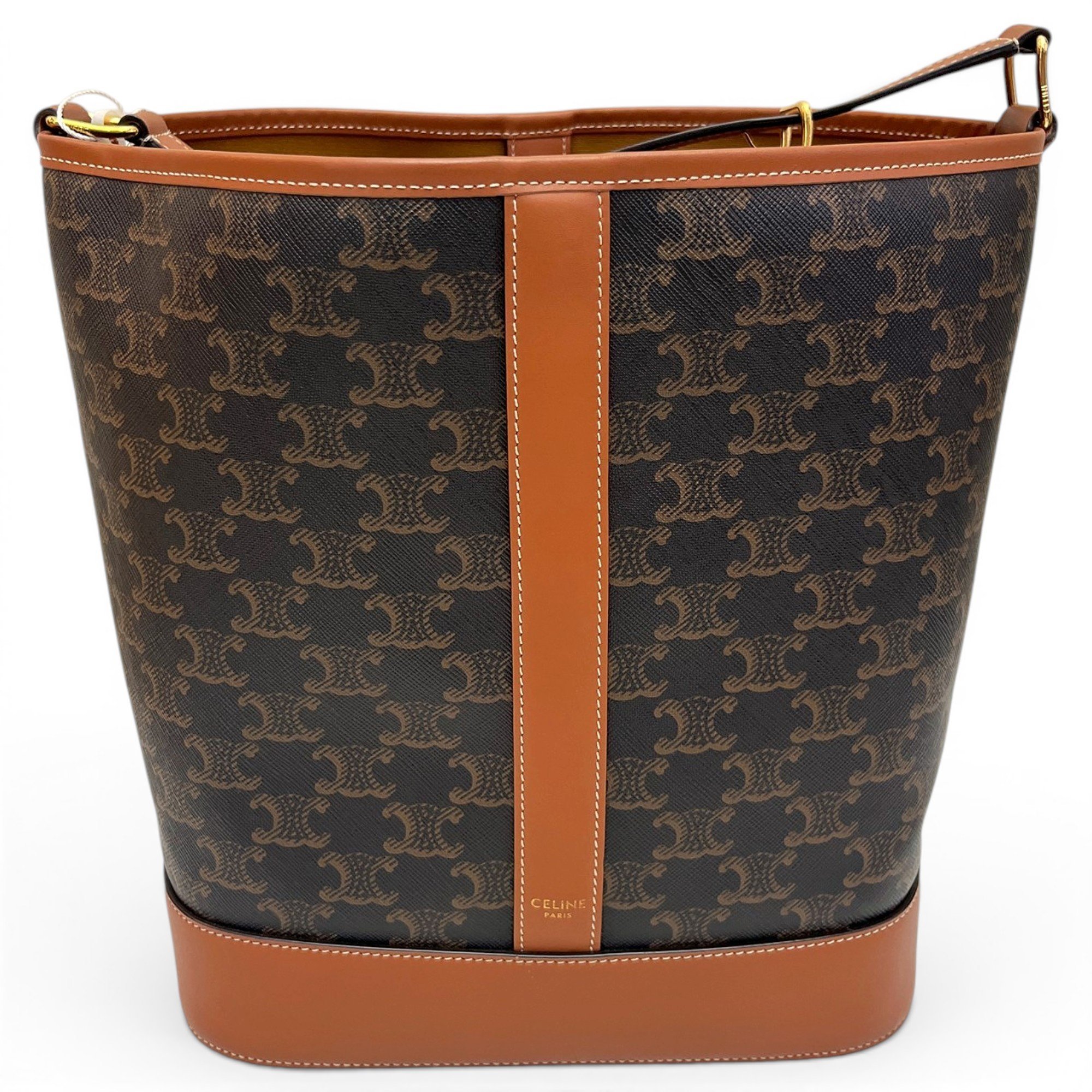 SAC SEAU leather handbag