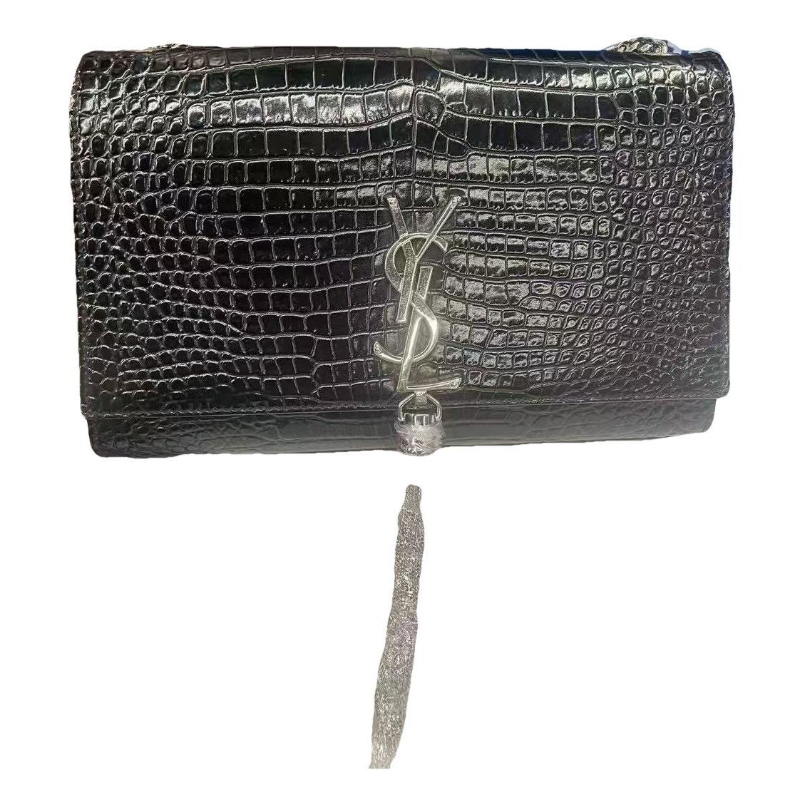 Pompom Kate leather crossbody bag
