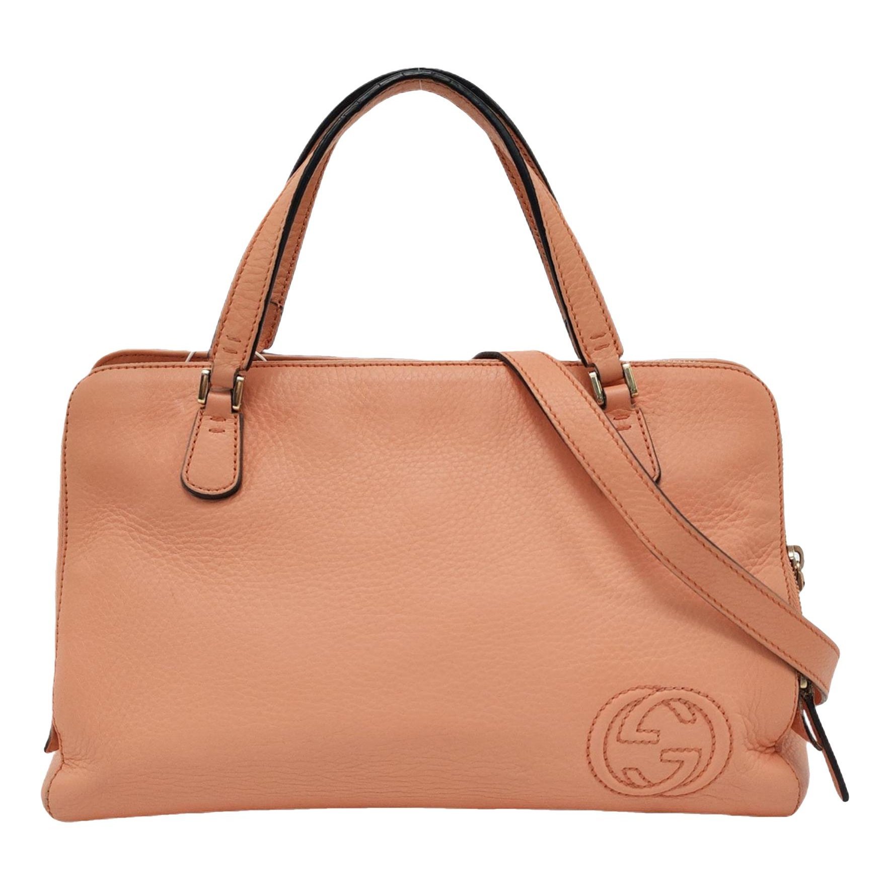 Abbey leather handbag