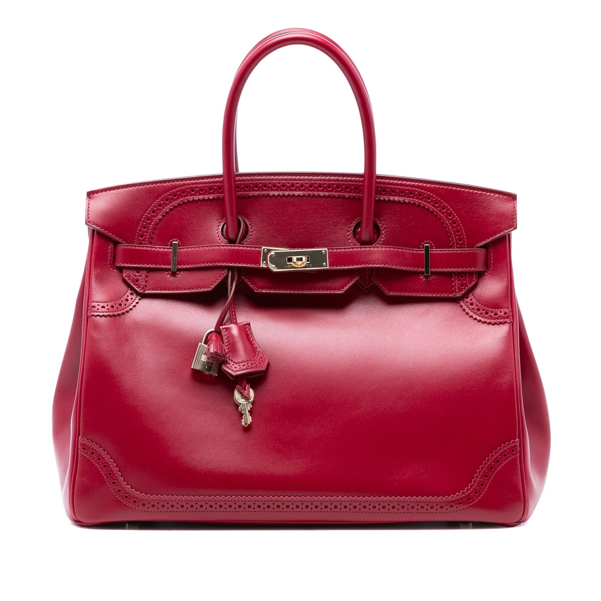 Birkin 35 leather bag