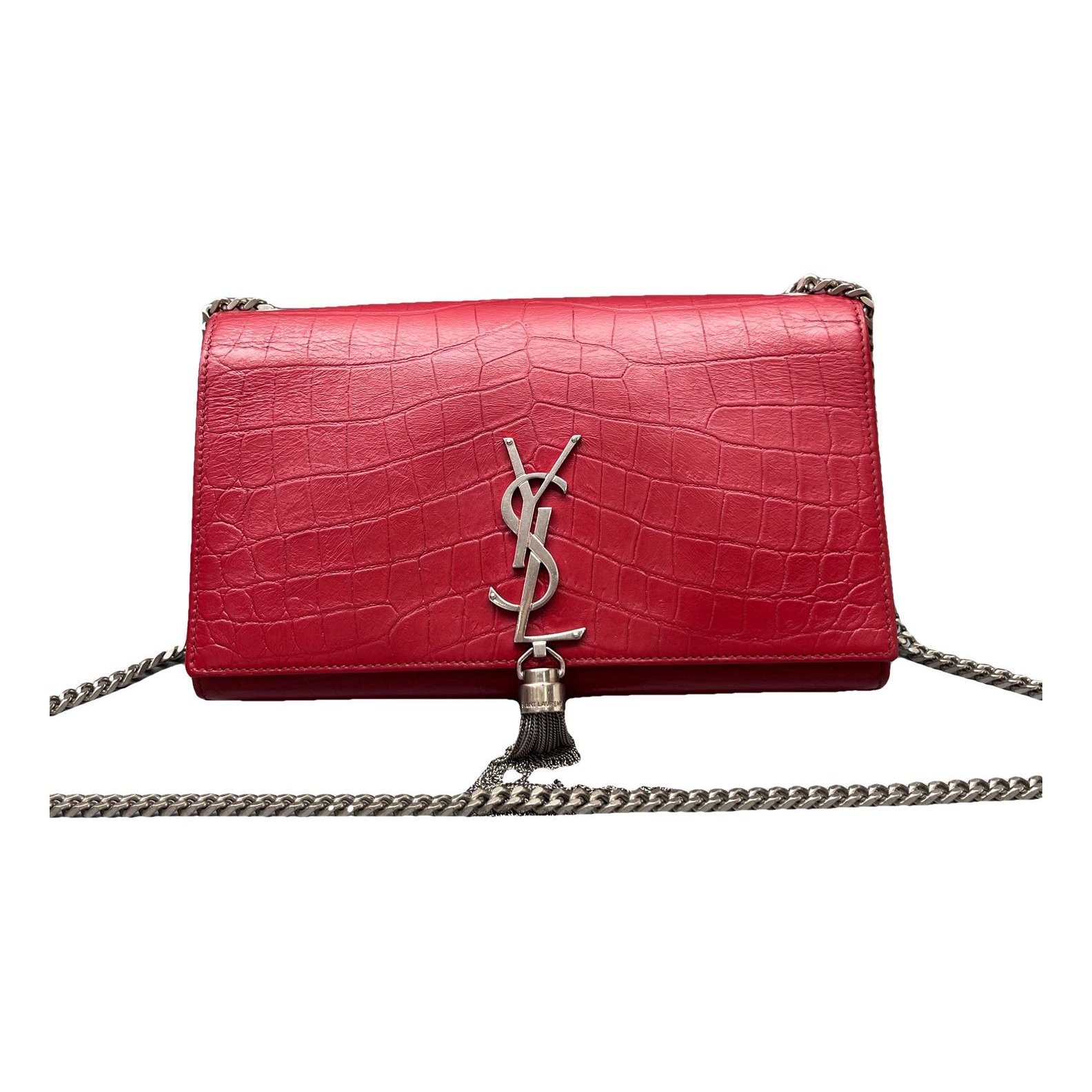 Pompom Kate leather handbag