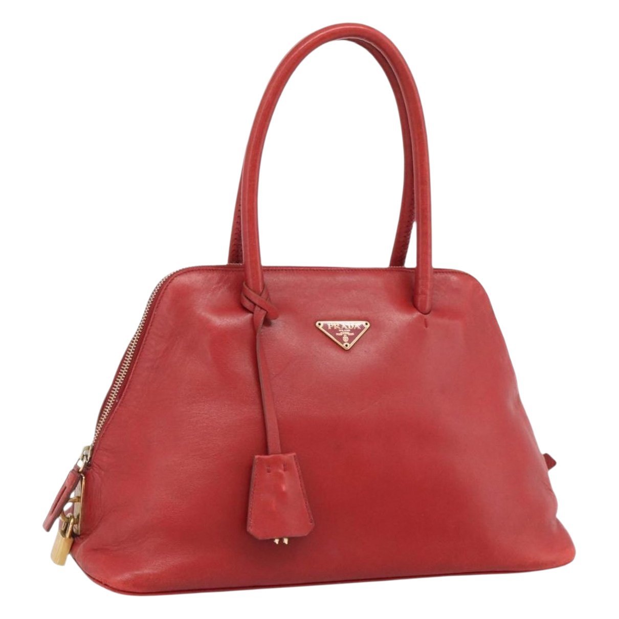 Promenade leather handbag