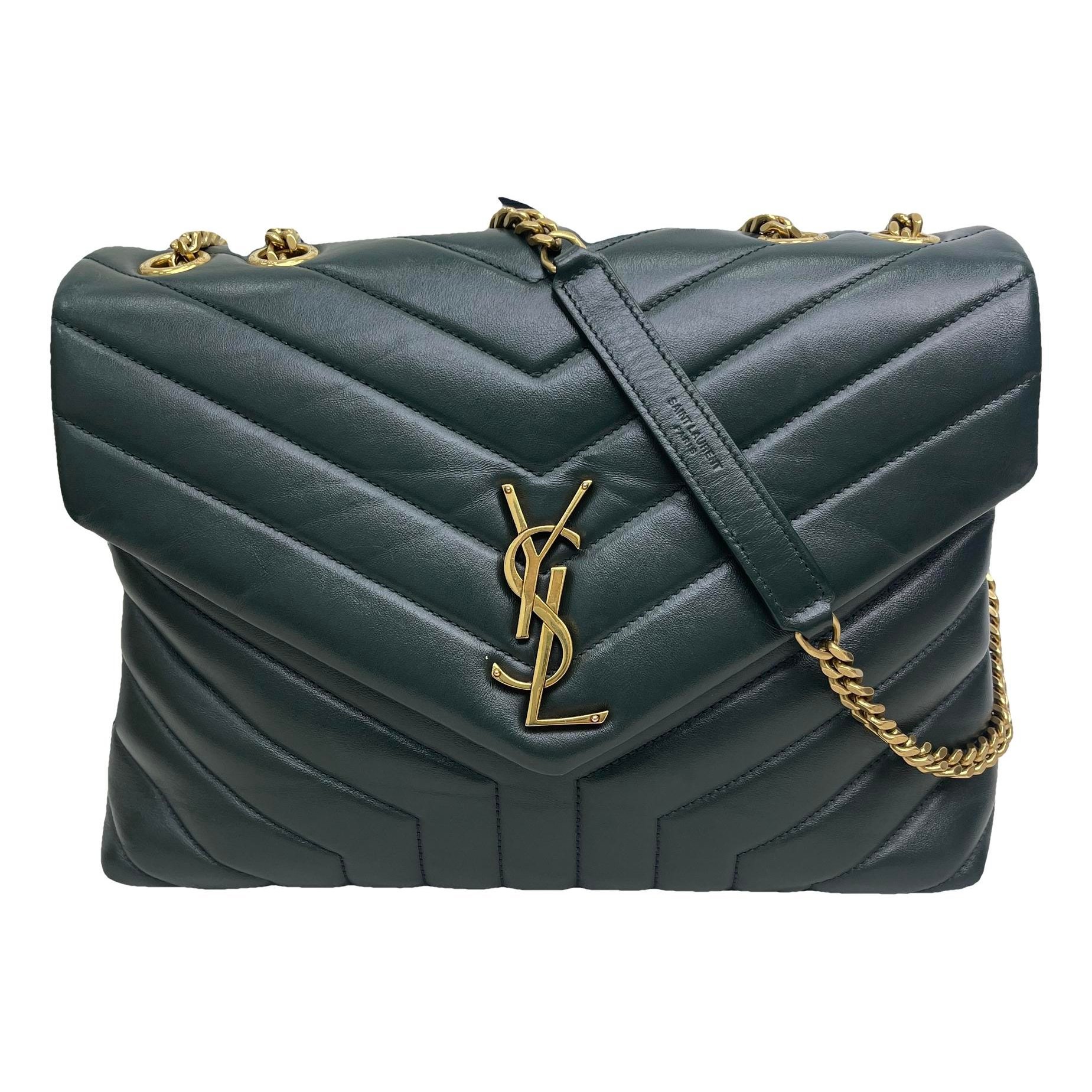 Loulou leather handbag
