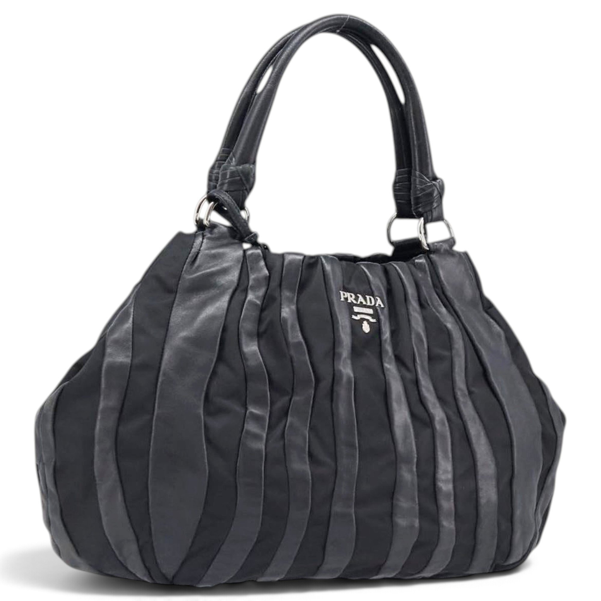 Leather handbag