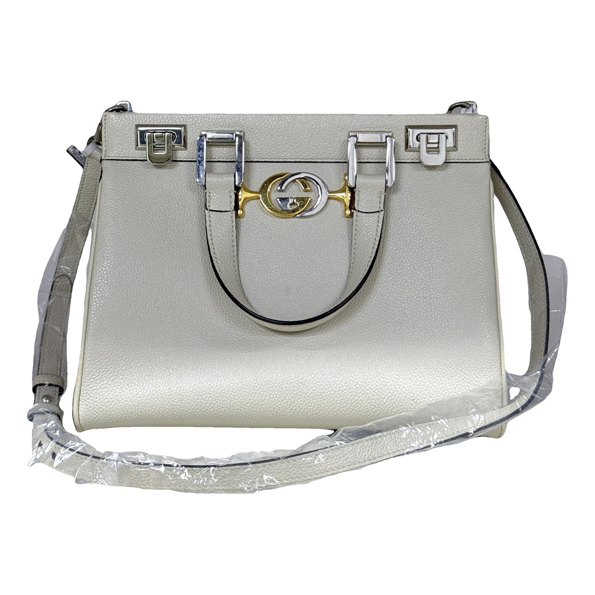Zumi leather handbag