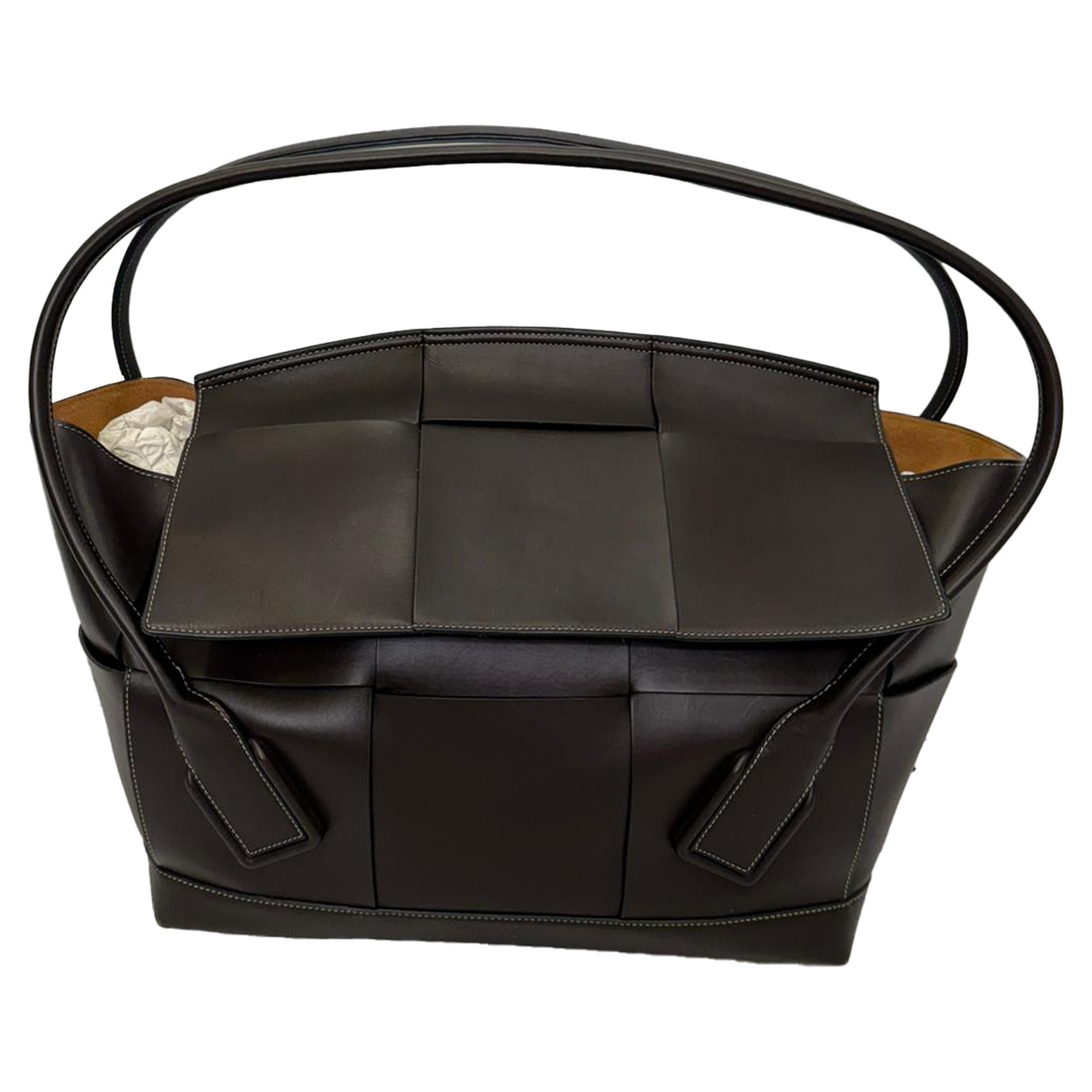 Bottega Veneta Arco leather tote