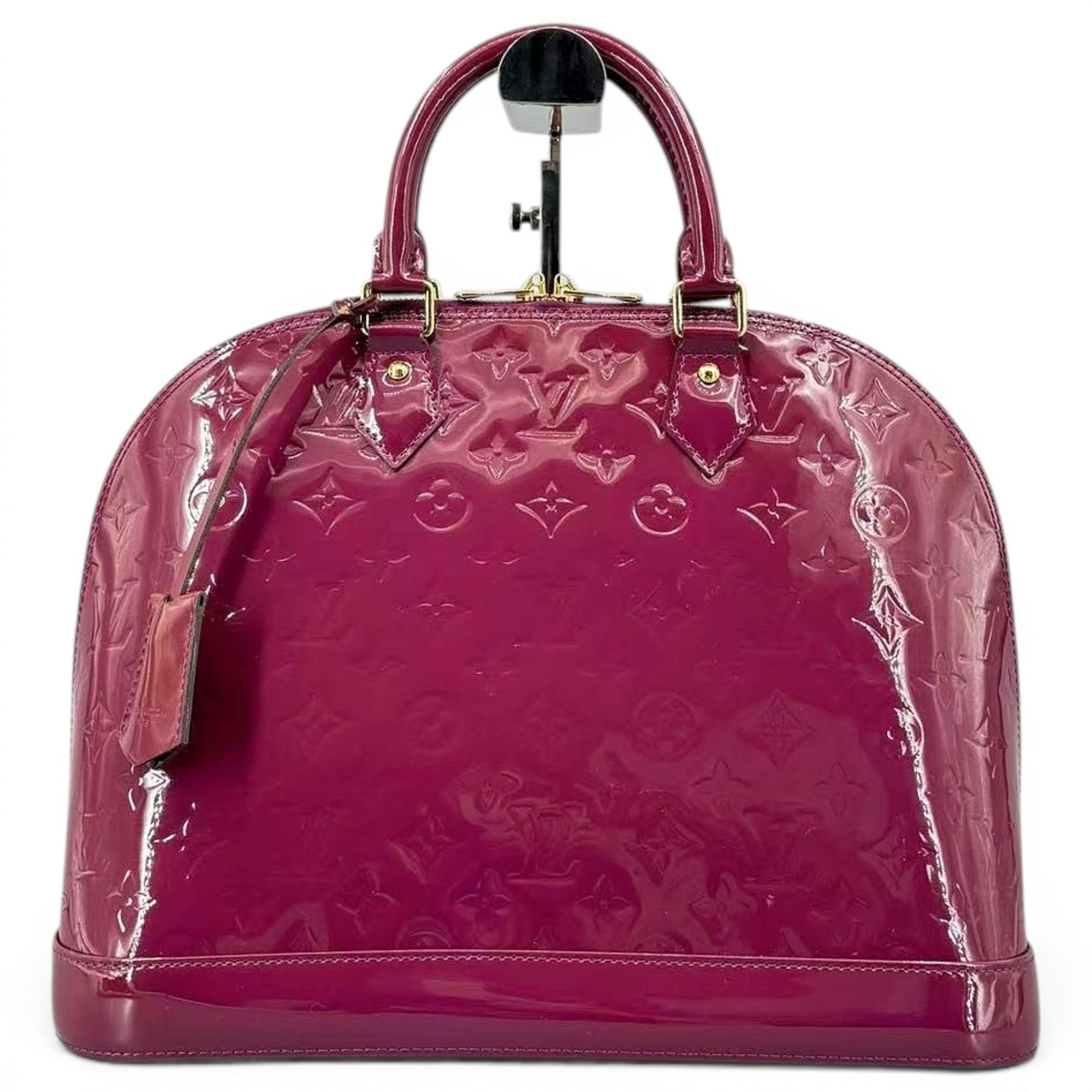Alma patent leather handbag
