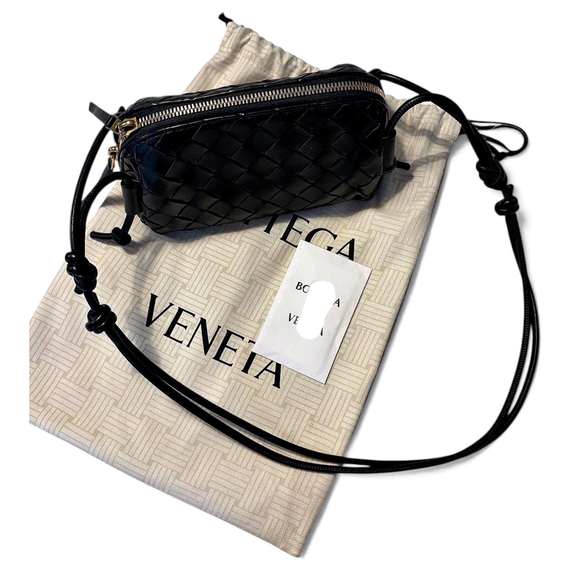 Concert leather crossbody bag
