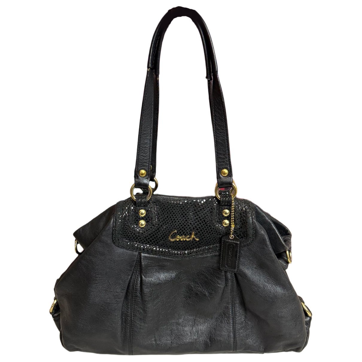 Leather satchel