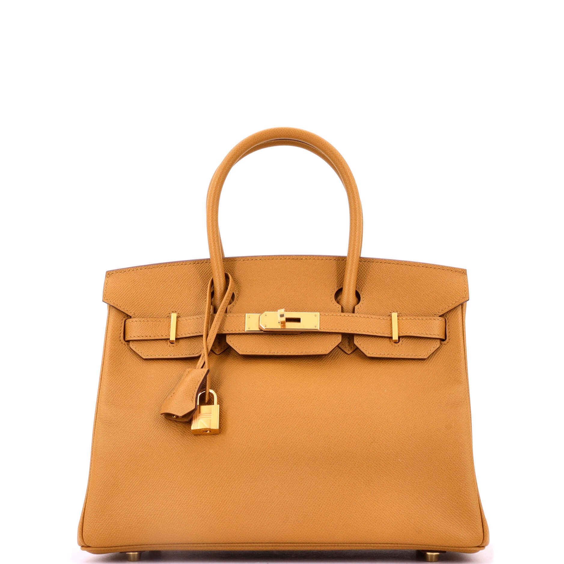 Birkin Handbag Sesame Epsom with Gold Hardware 30