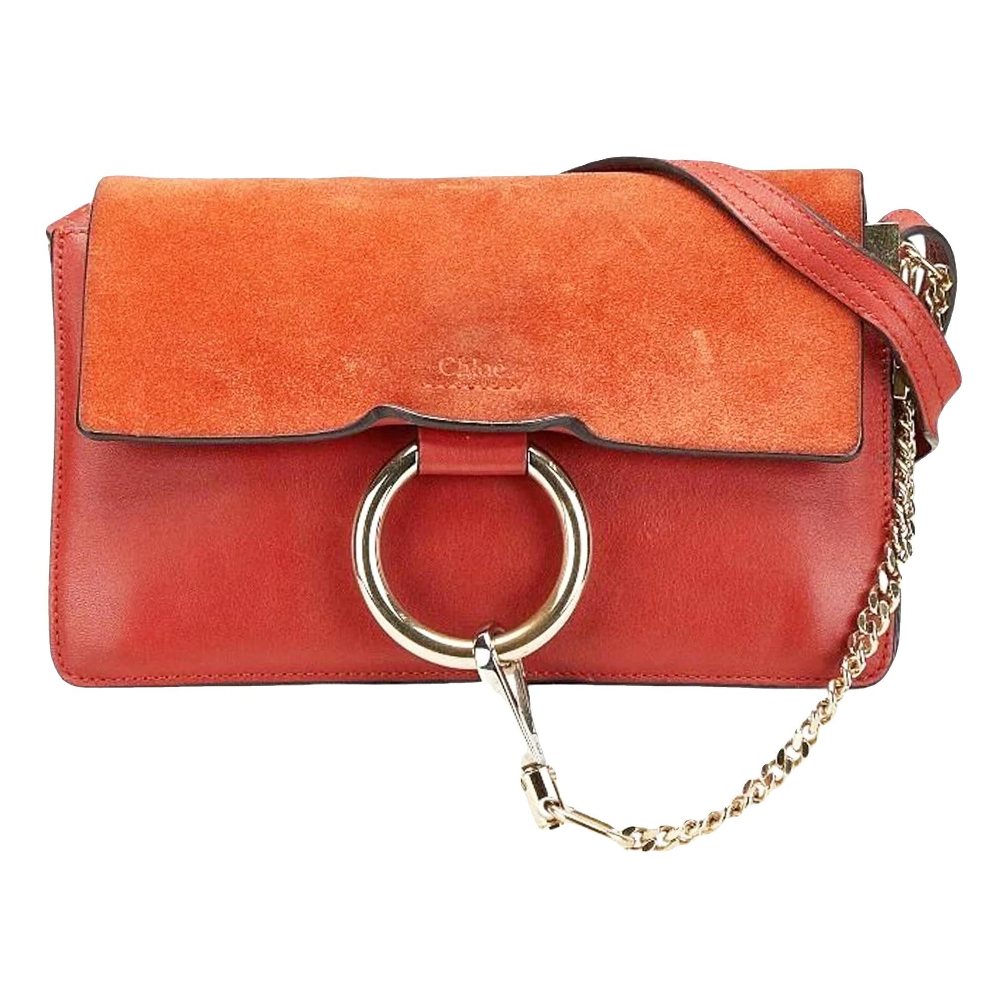 Faye leather handbag