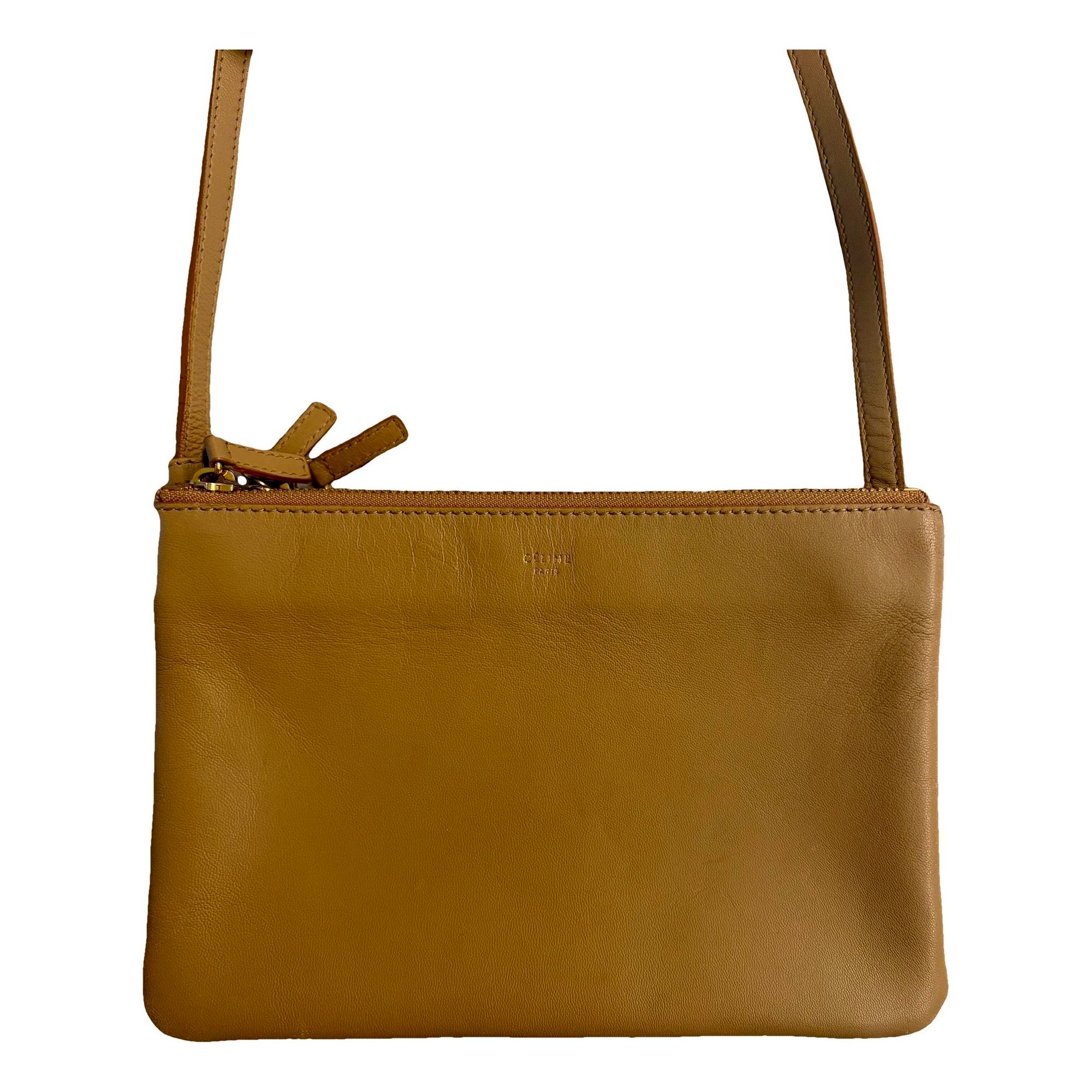Trio leather crossbody bag