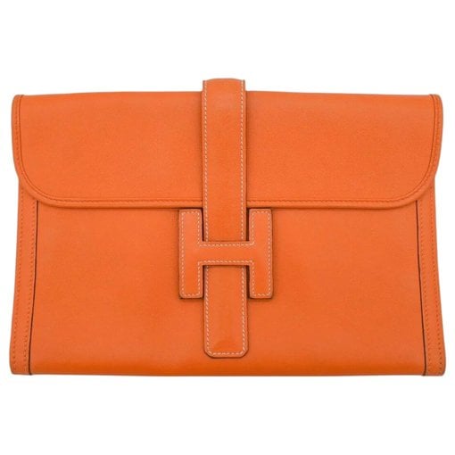 Hermes Jige Elan Handbag Swift Leather 2012