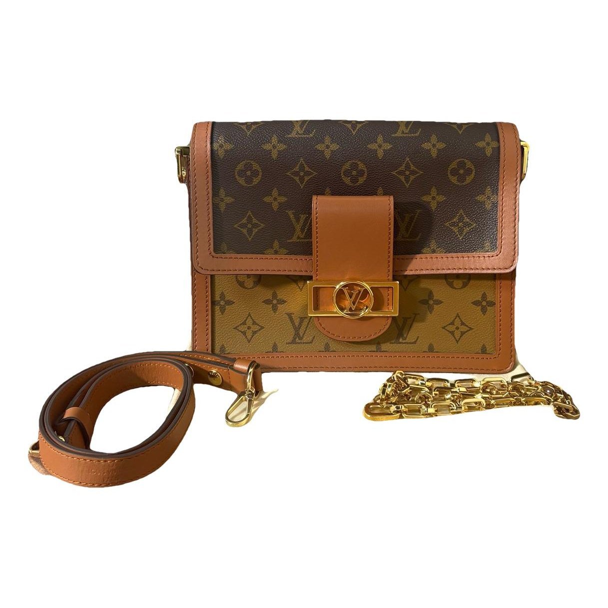 Dauphine leather handbag