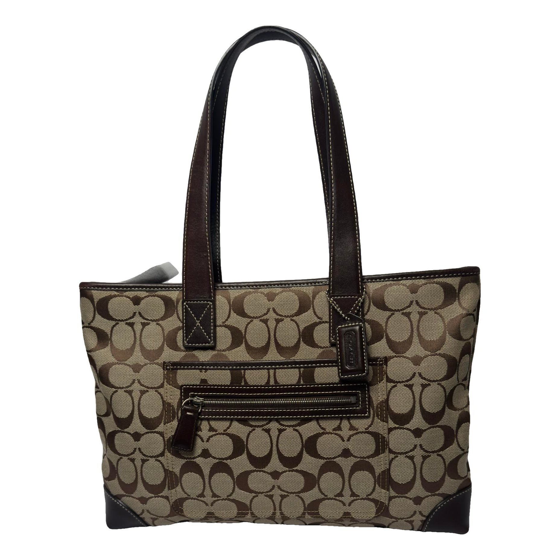 Signature Sufflette cloth handbag