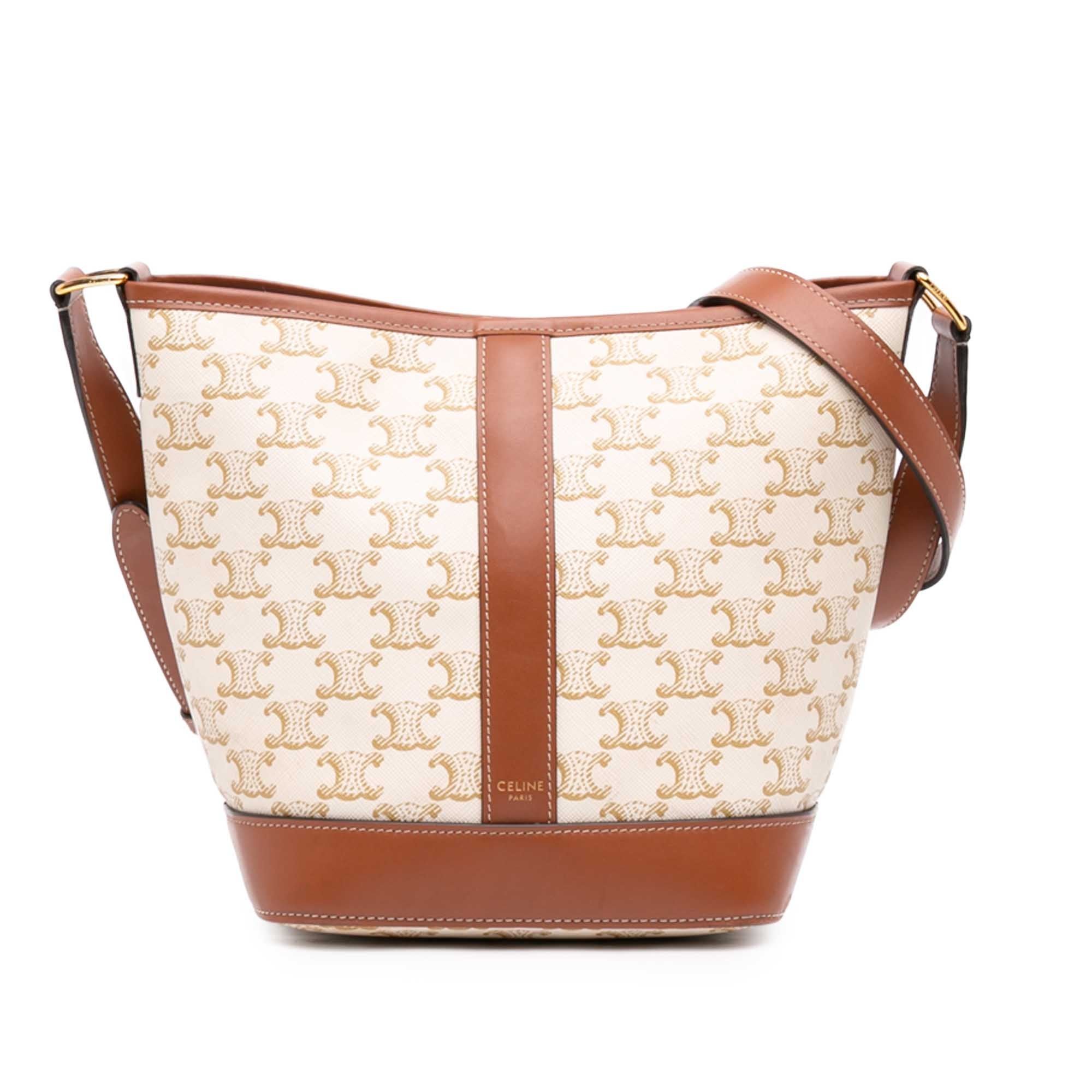 Triomphe cloth handbag