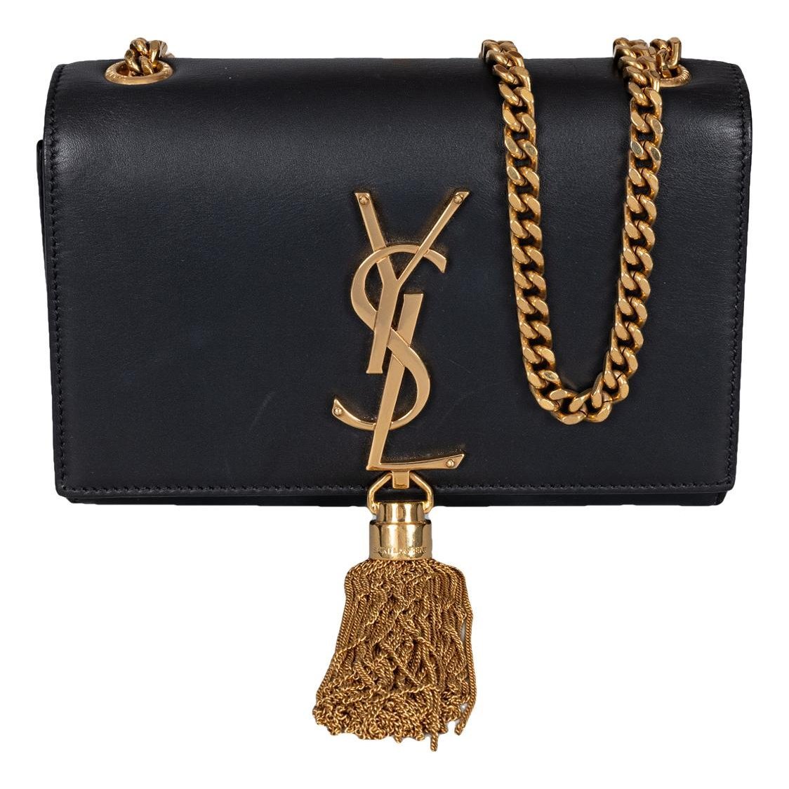 Pompom Kate leather handbag