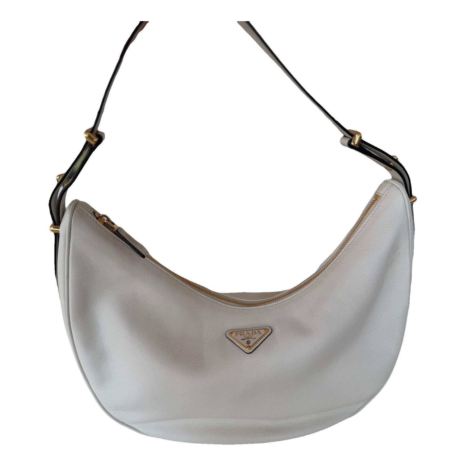 Arqué leather handbag