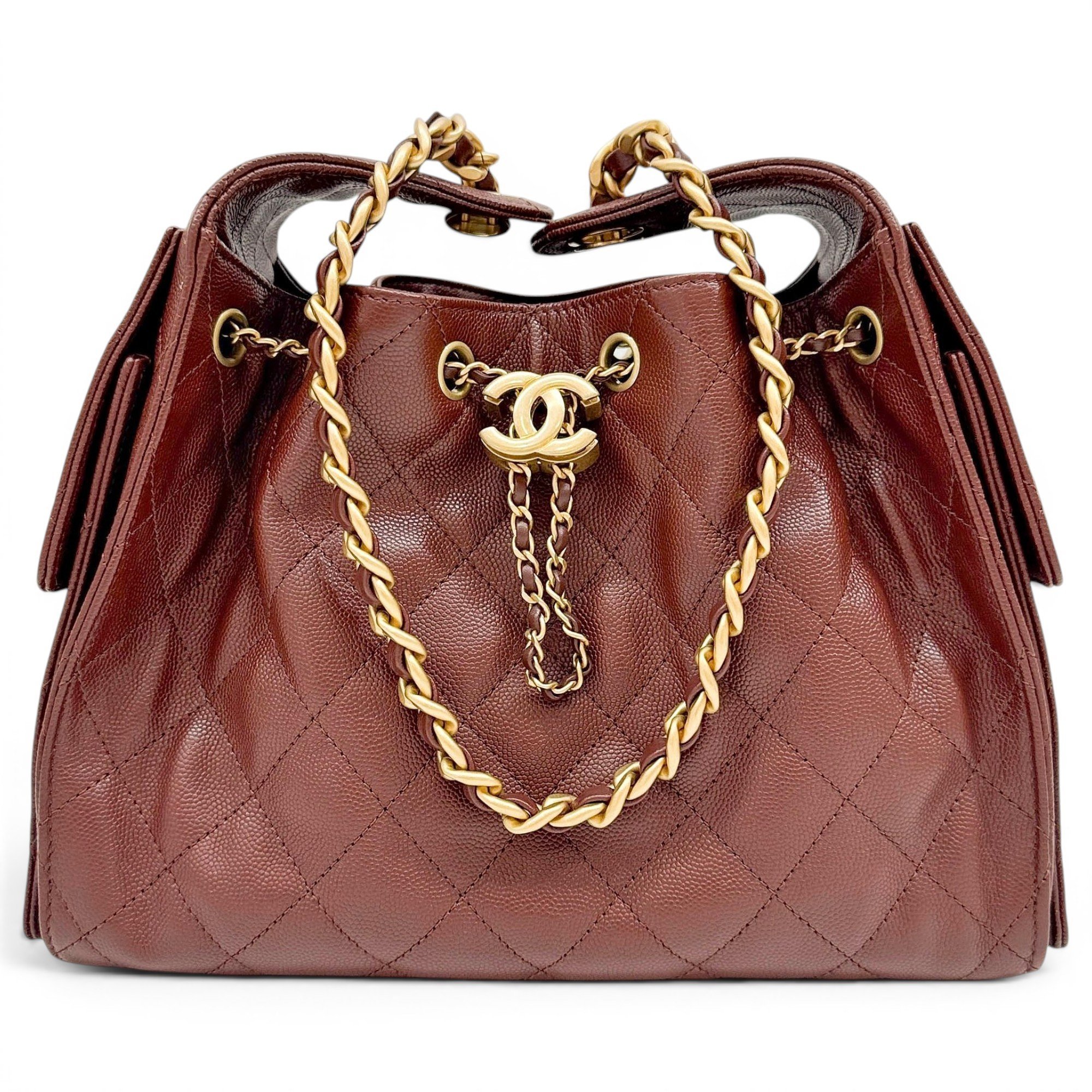 Chanel 25 leather handbag