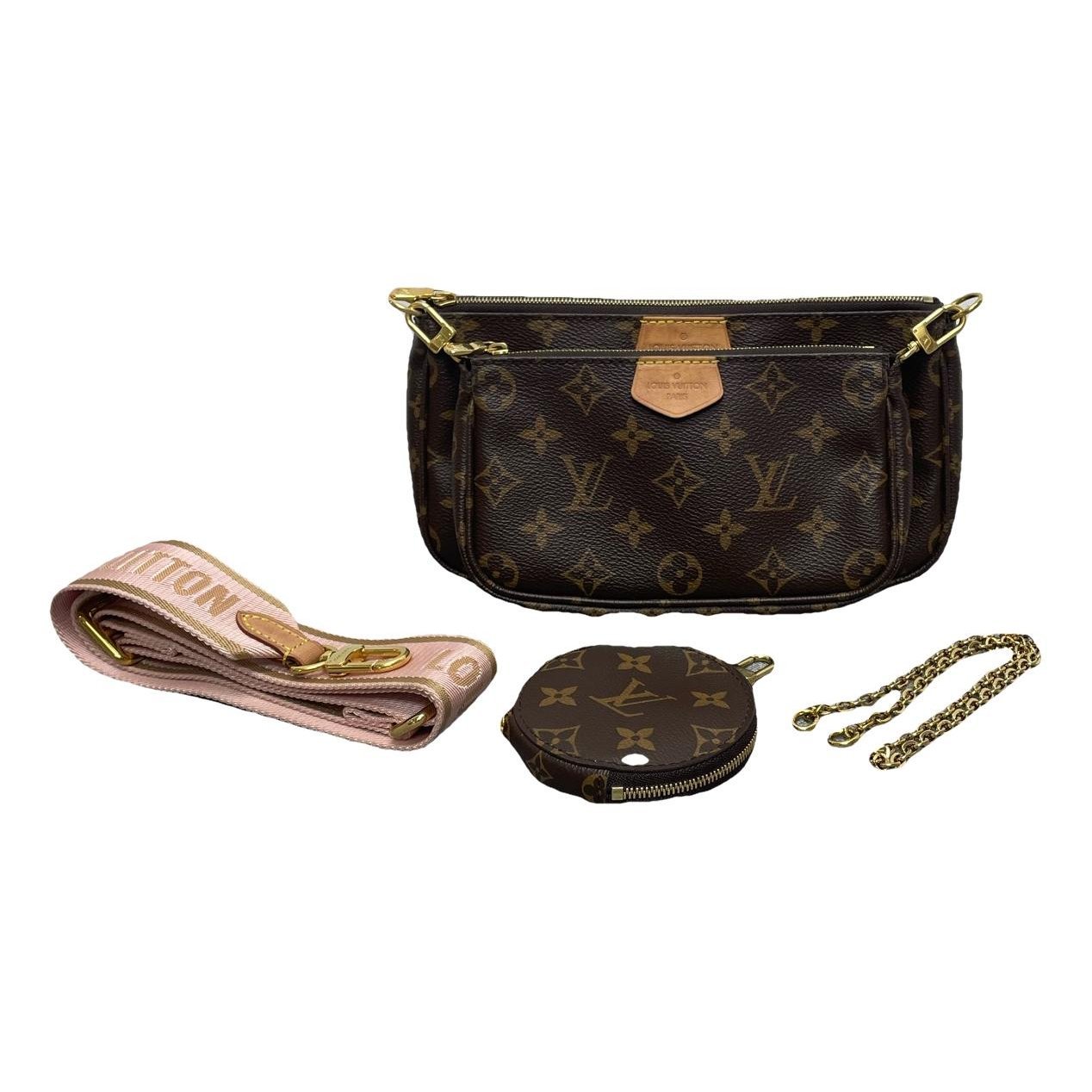 Multi Pochette Accessoires leather handbag