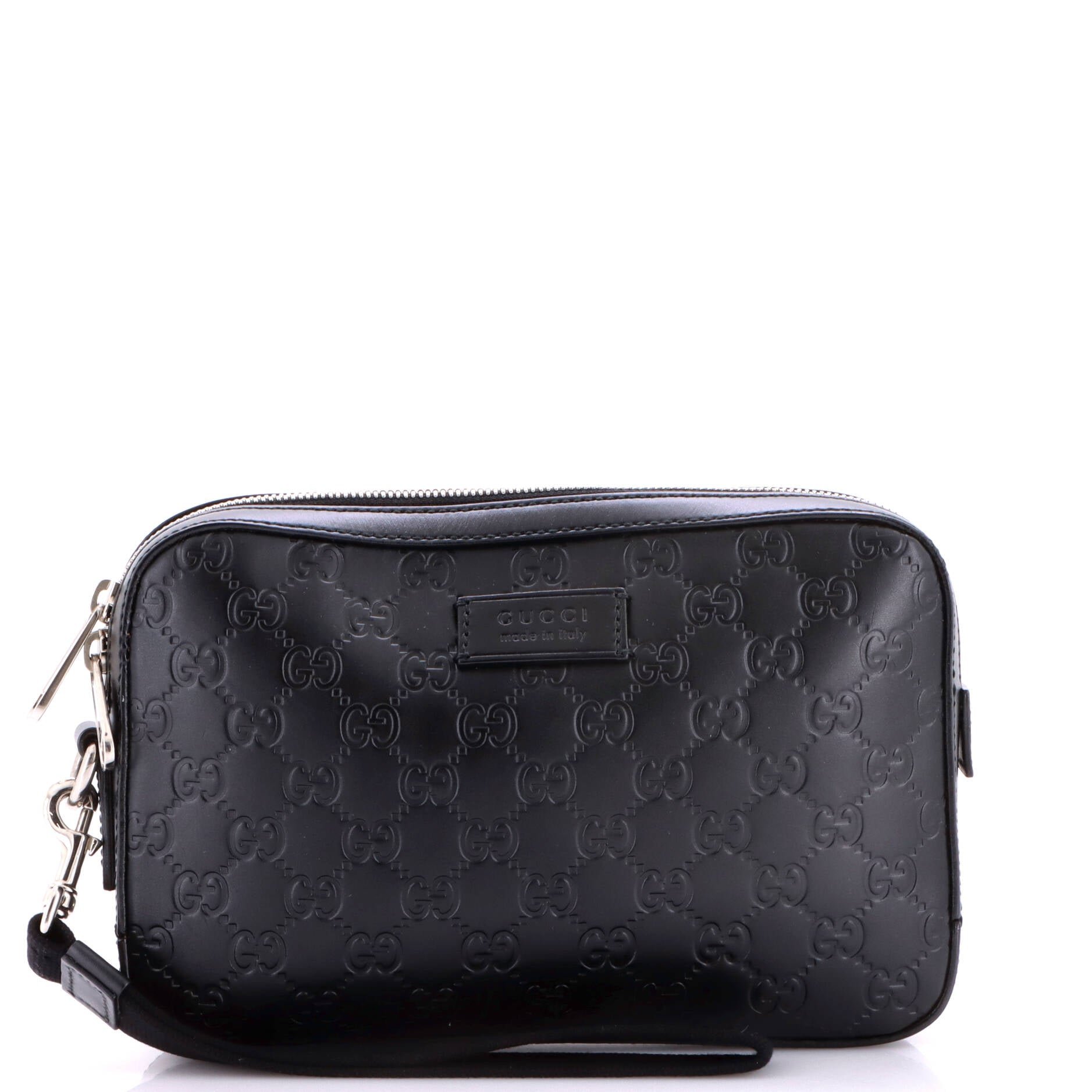 Wristlet Clutch Guccissima Leather