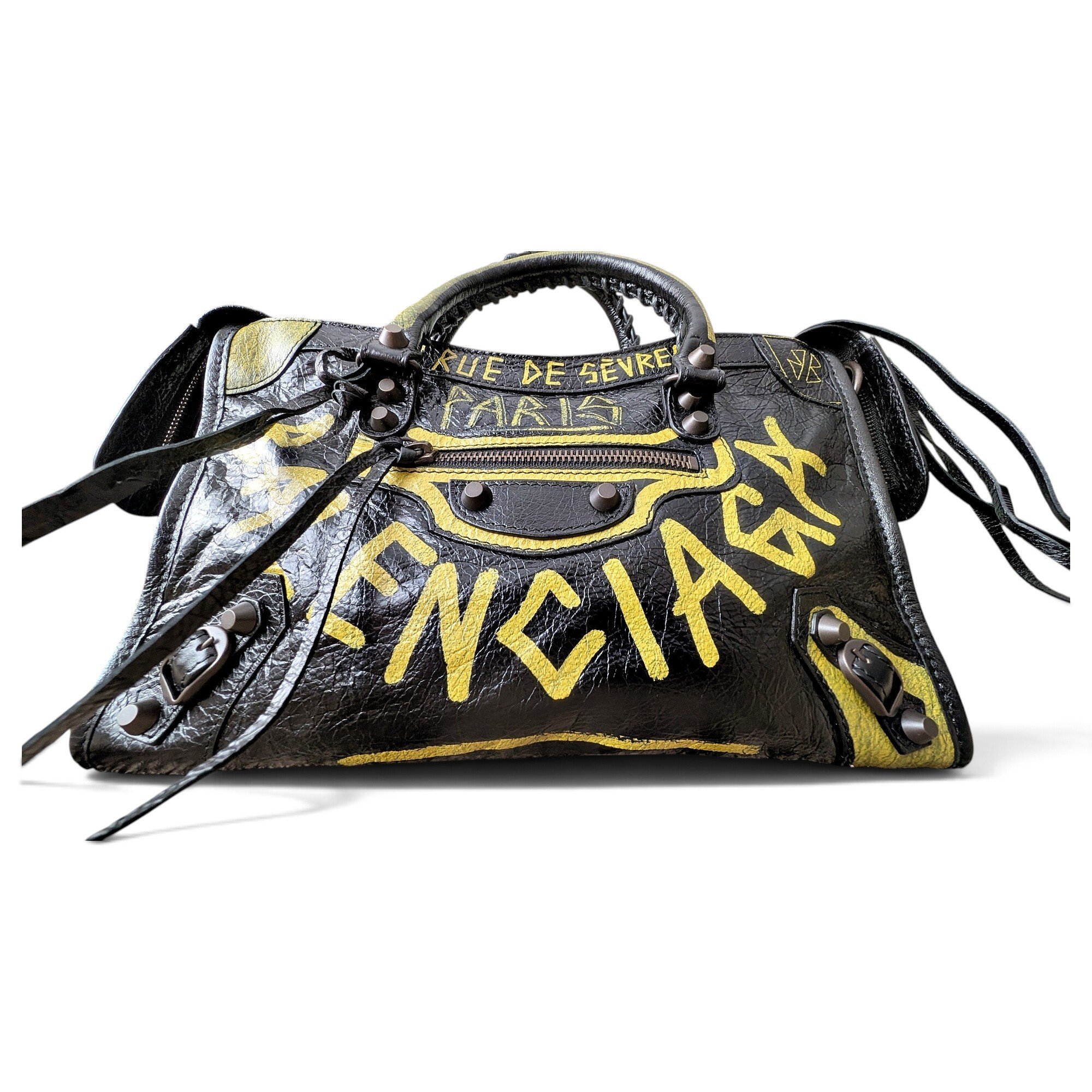 Balenciaga City leather handbag
