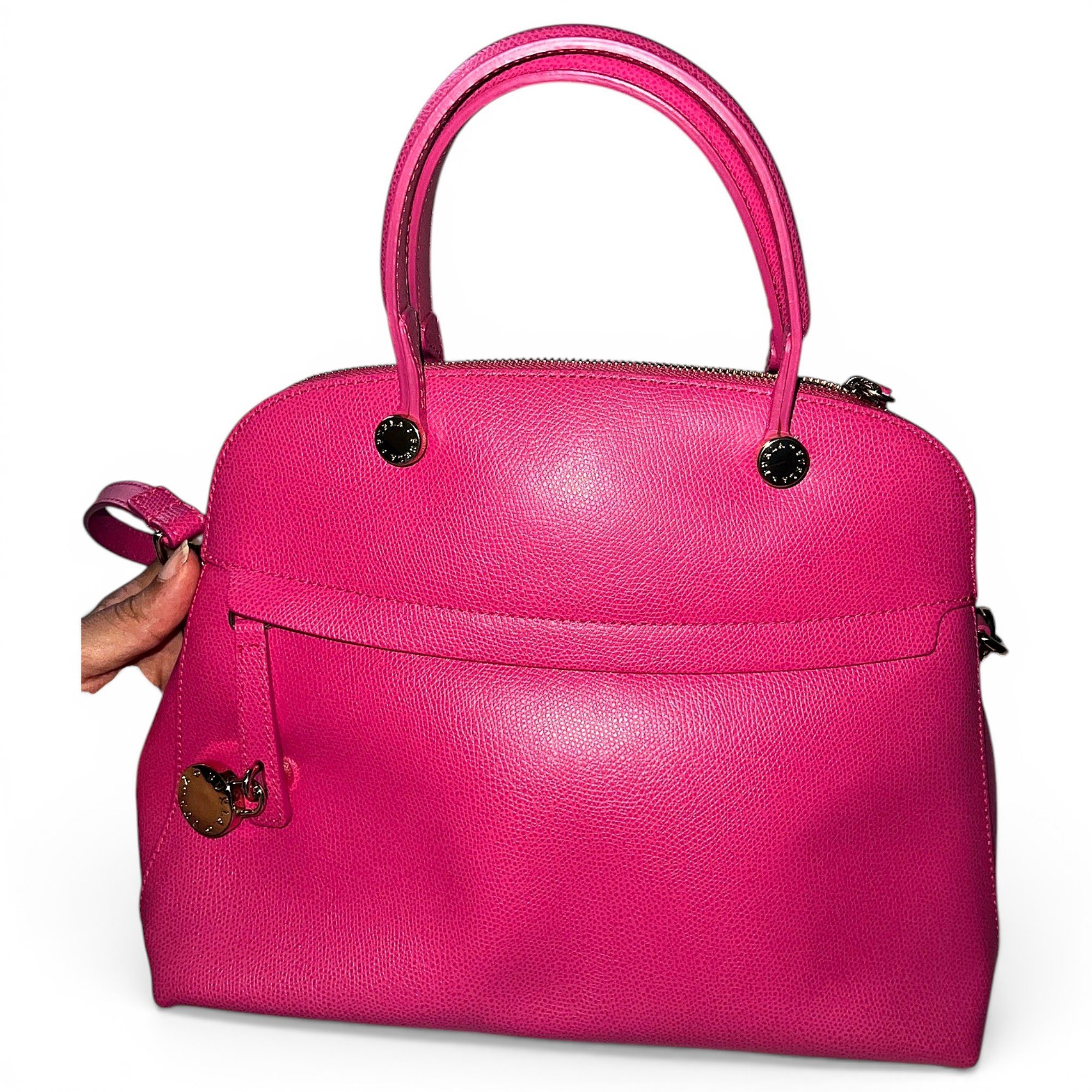 Leather handbag