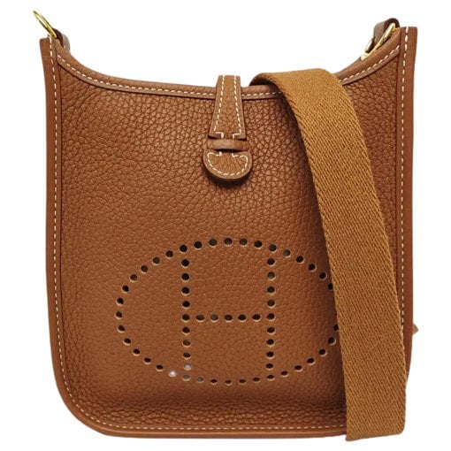 Evelyne leather crossbody bag
