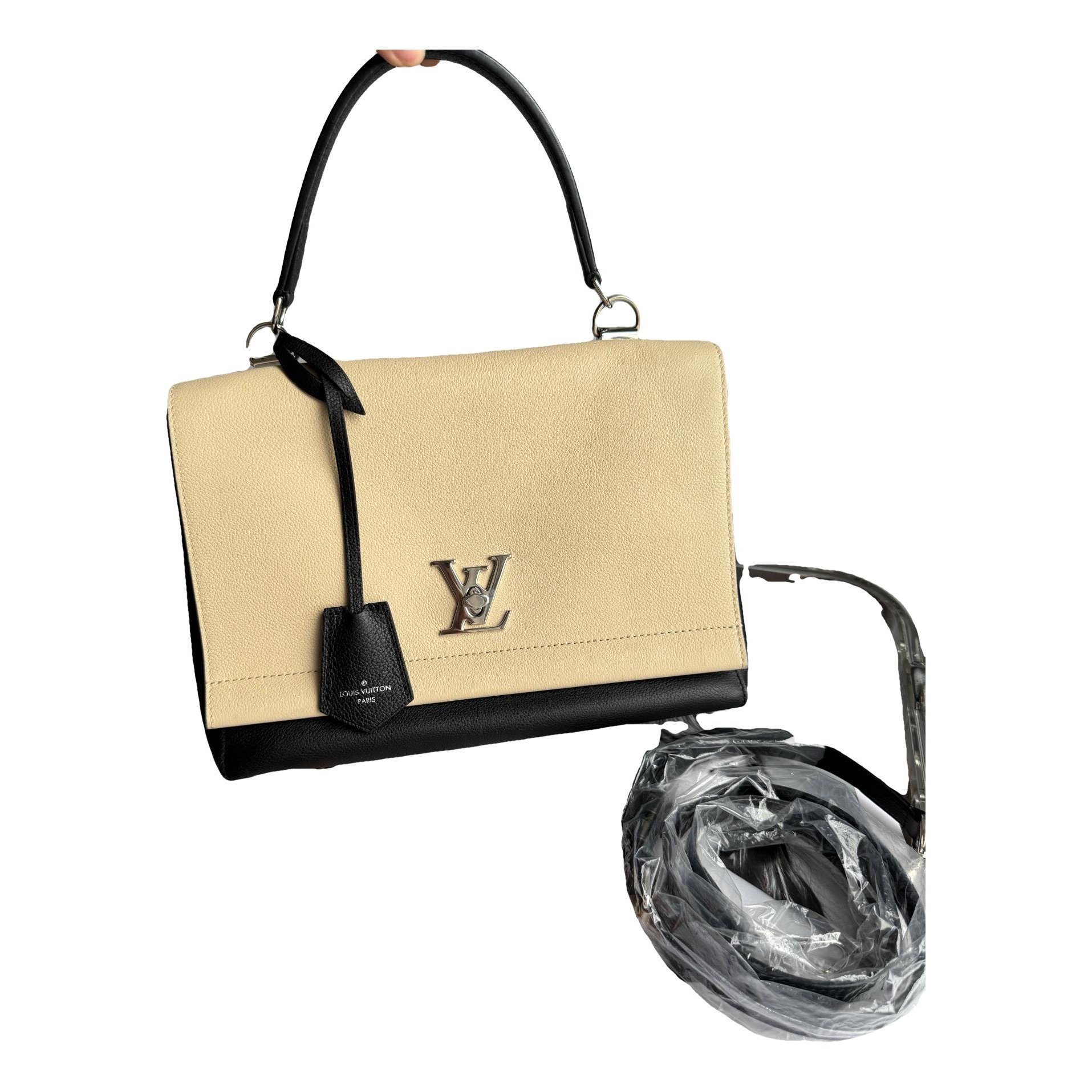 Lockme leather handbag