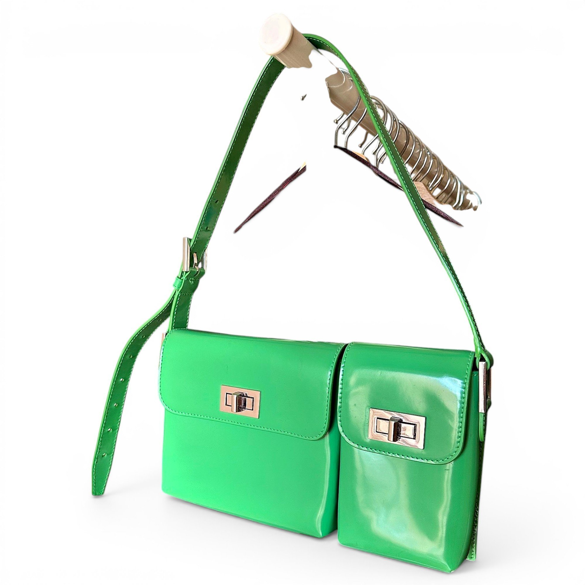Bobby patent leather handbag