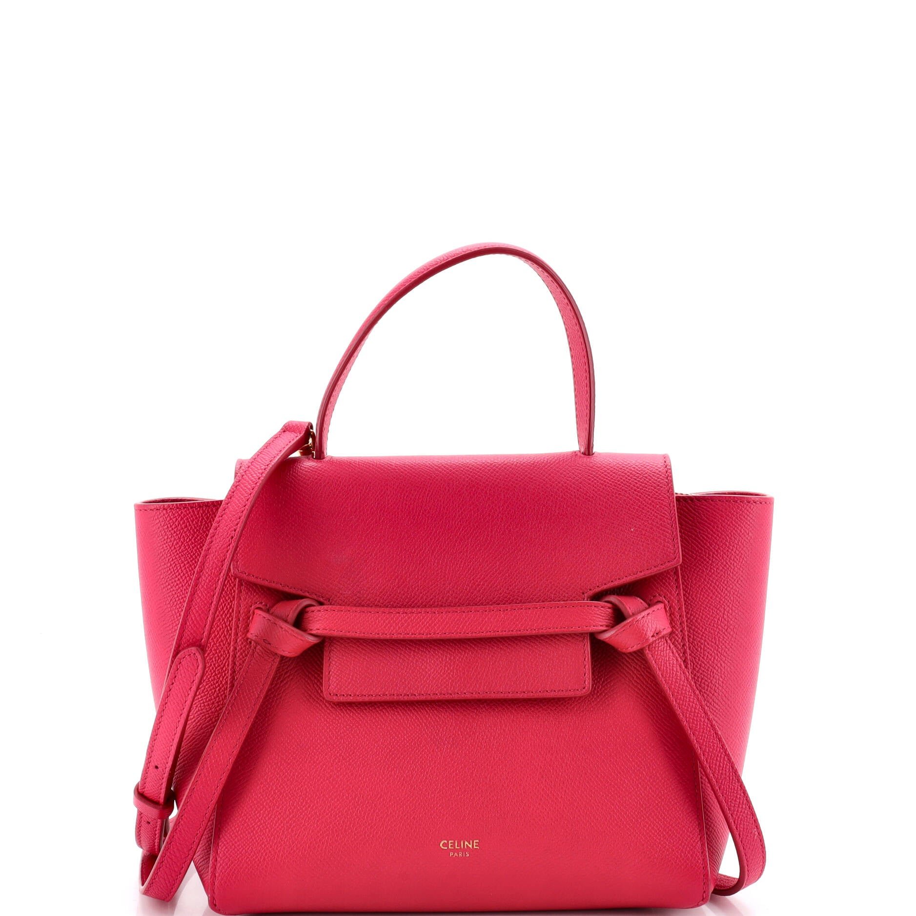 Belt Bag Textured Leather Nano