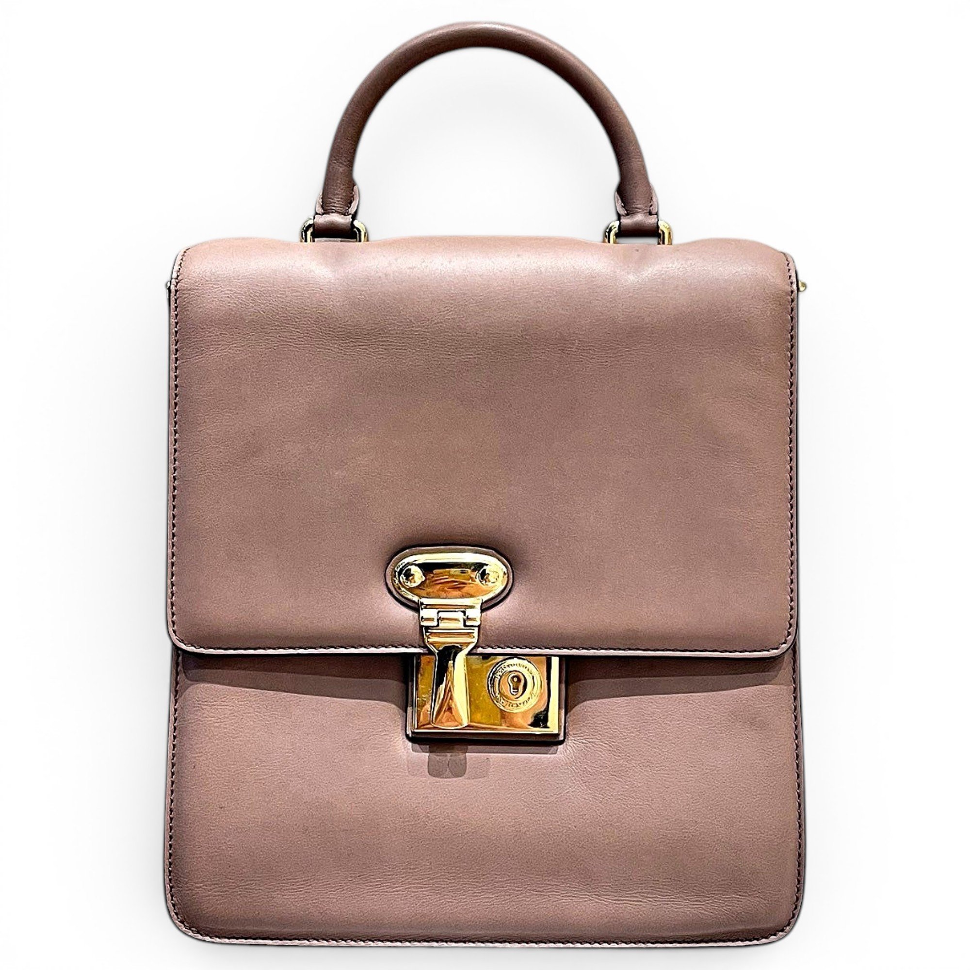 Leather crossbody bag