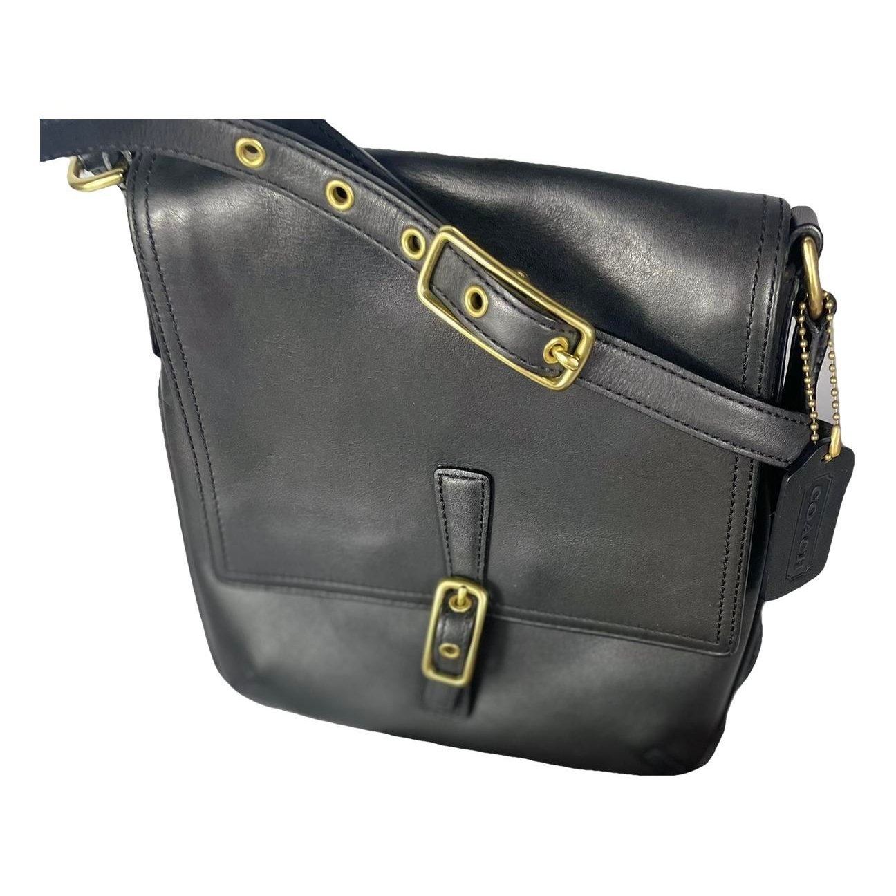Smooth Crossbody leather handbag