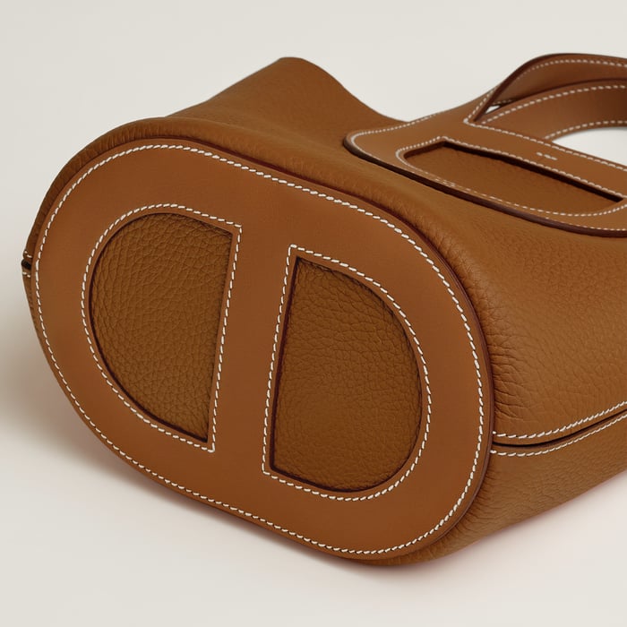 Gold Bolsa Hermès In-the-loop 18