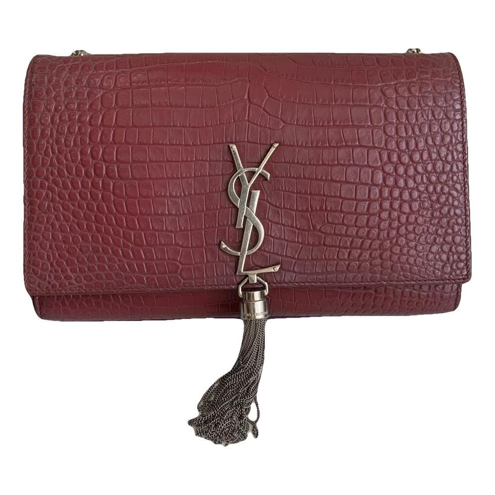 Pompom Kate leather handbag