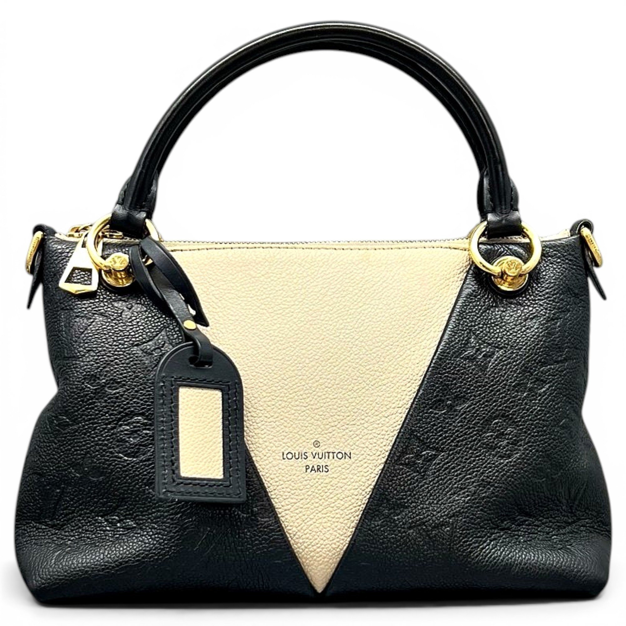 Leather tote