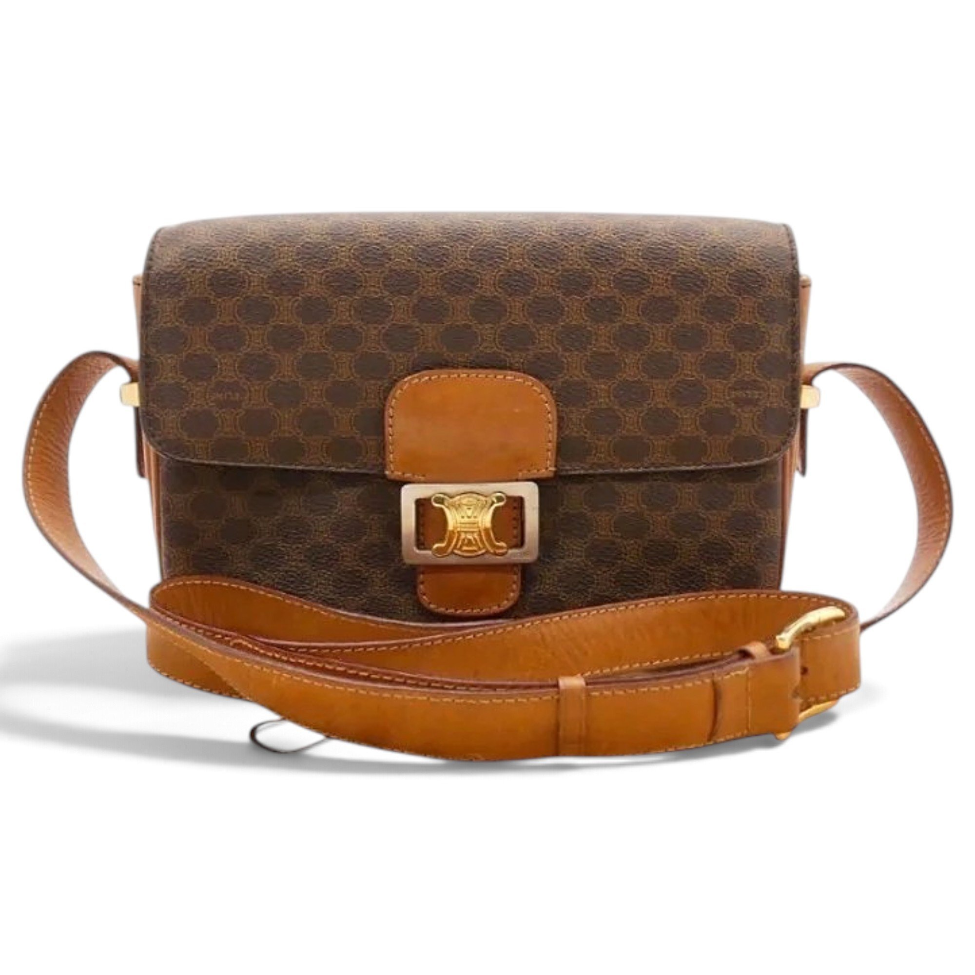 Leather crossbody bag