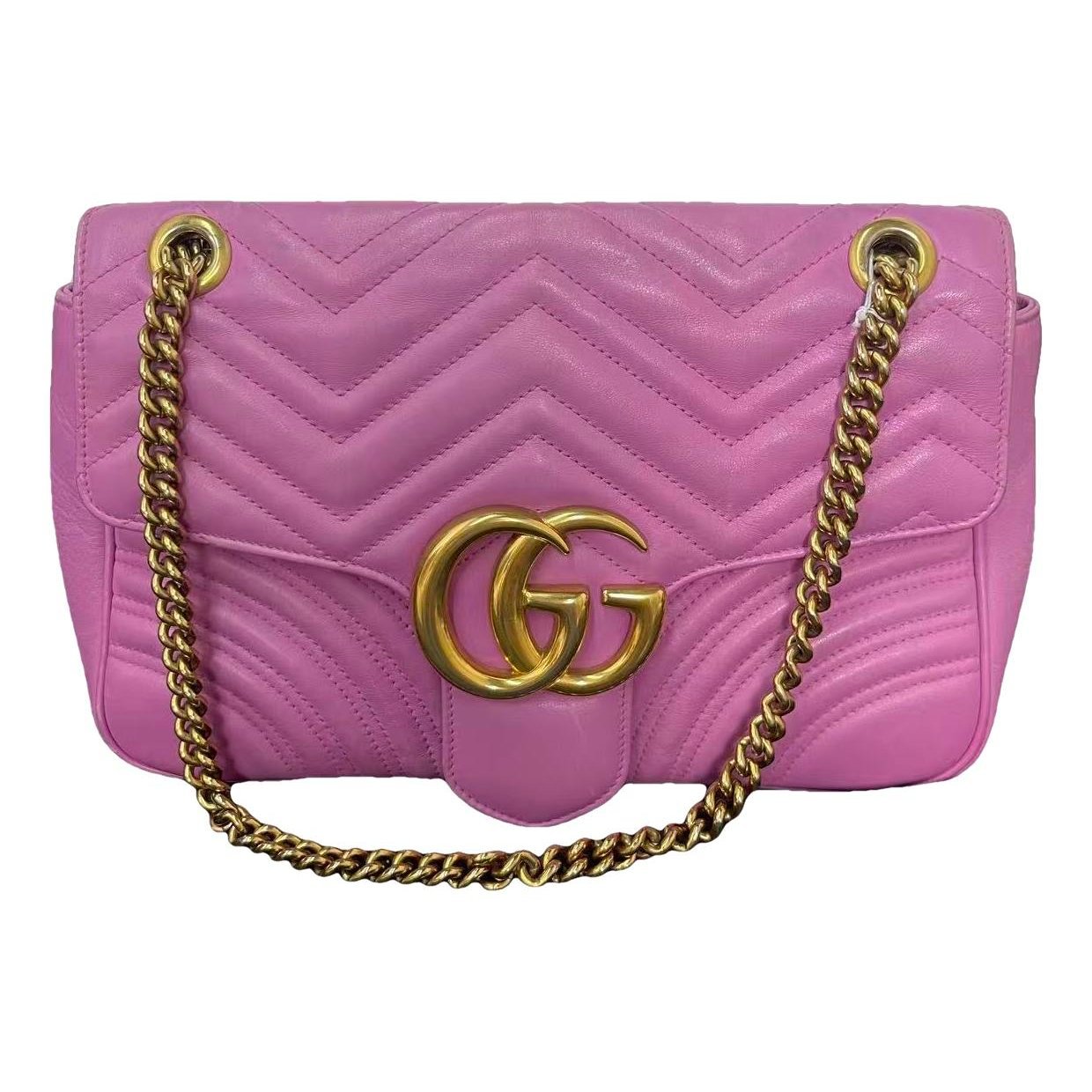 GG Marmont Flap leather crossbody bag